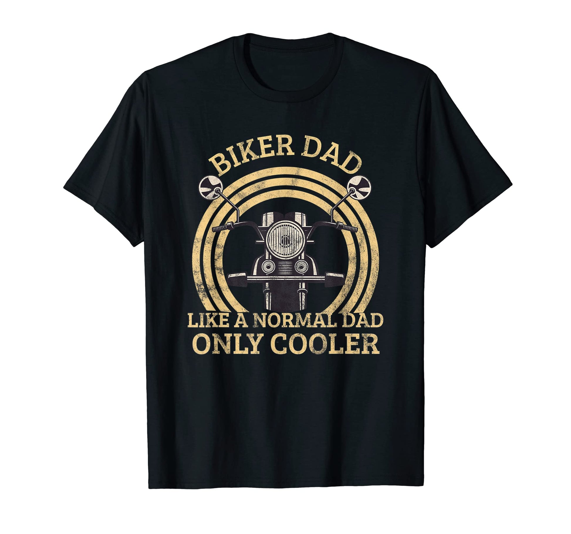 Mens Funny Biker Dad Motorcycle Dad T-Shirt - Minimalist Print for Adults - T-Shirt, Sweatshirt, Hoodie