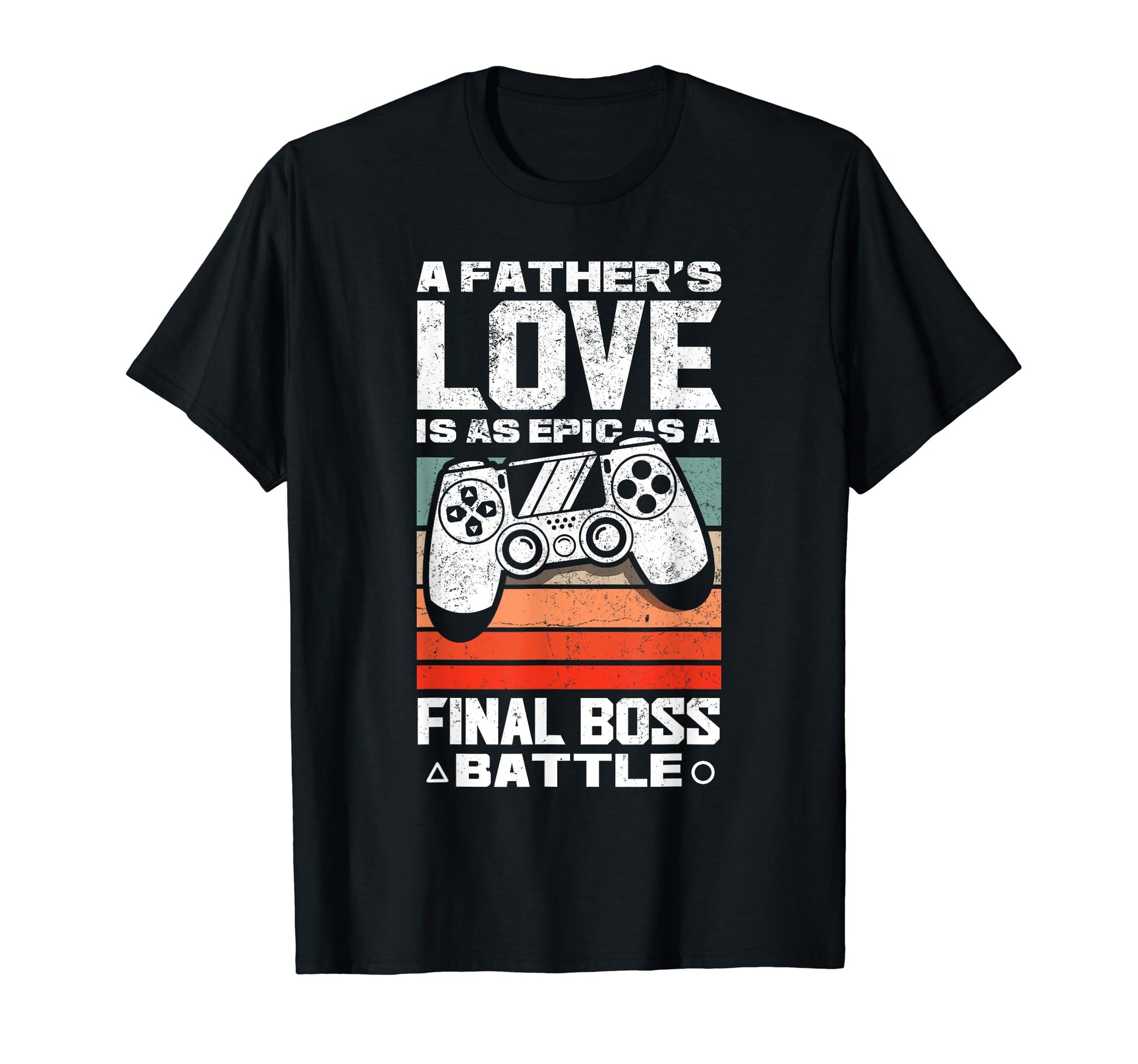 Gaming Dad Fathers Day Video Gamer T-Shirt - Custom Art Print Unisex - T-Shirt, Sweatshirt, Hoodie