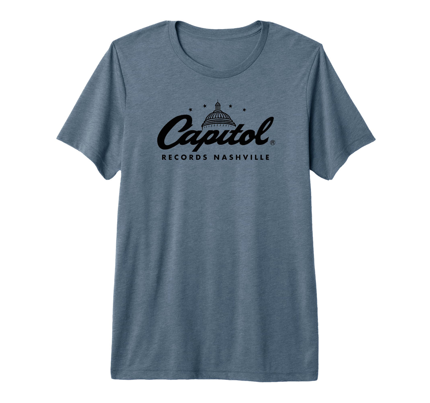 Capitol Records Nashville Tri Blend T-Shirt - Custom Art Print Unisex - T-Shirt, Sweatshirt, Hoodie