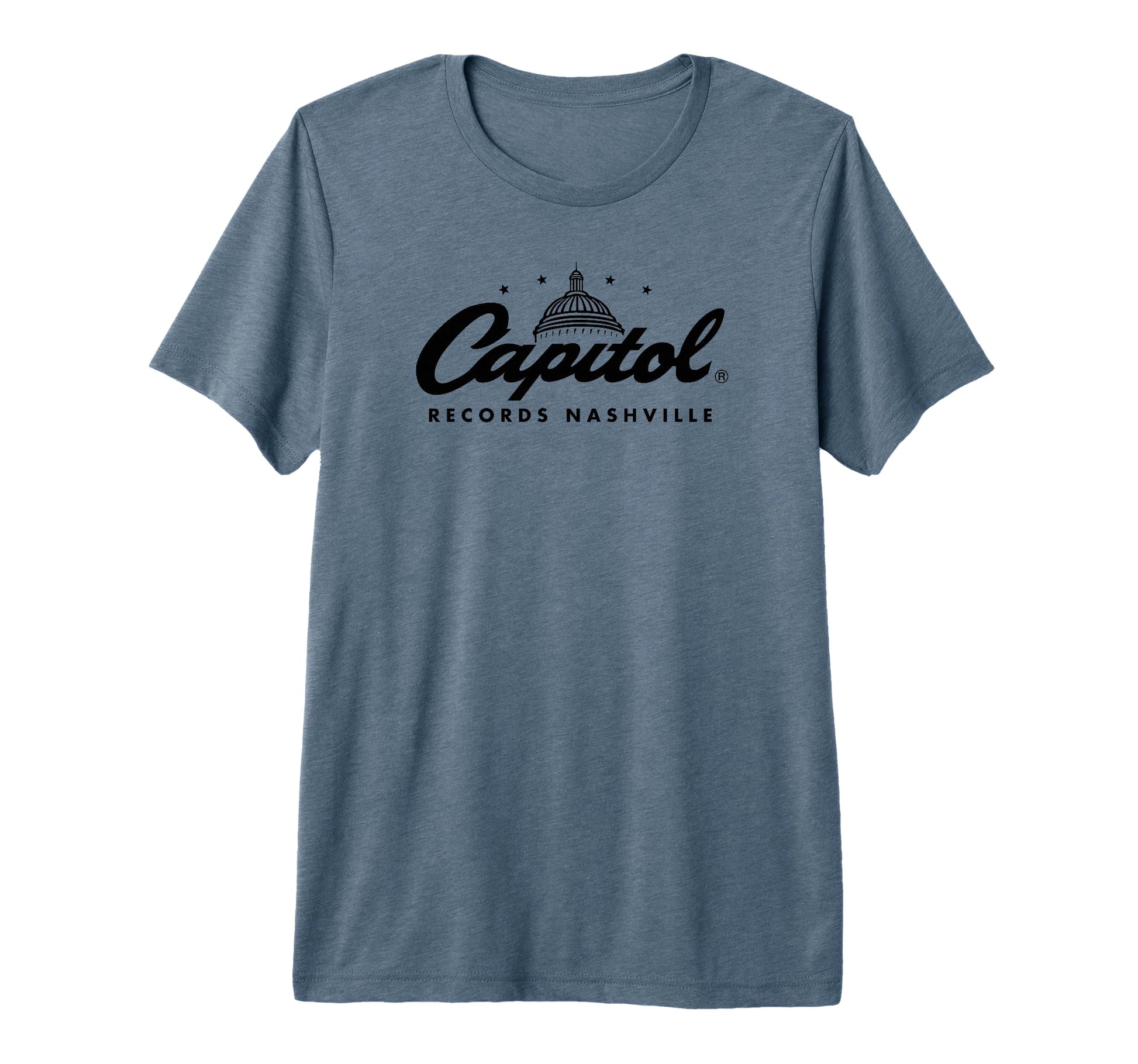 Capitol Records Nashville Tri Blend T-Shirt - Custom Art Print Unisex - T-Shirt, Sweatshirt, Hoodie