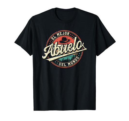 Abuelo El Mejor Del Mundo Grandpa Regalo T-Shirt - Trendy Graphic Unisex - T-Shirt, Sweatshirt, Hoodie