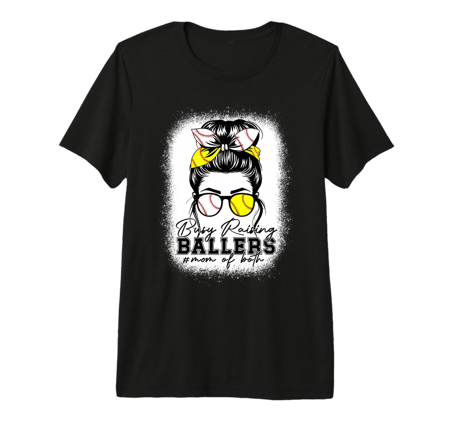 Busy Raising Ballers Baseball T-Shirt - Casual Everyday Wear Unisex - T-Shirt, Sweatshirt, Hoodie