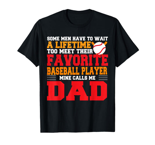 Baseball Dad Baseball Lover Father T-Shirt - Unique Graphic Unisex - T-Shirt, Sweatshirt, Hoodie