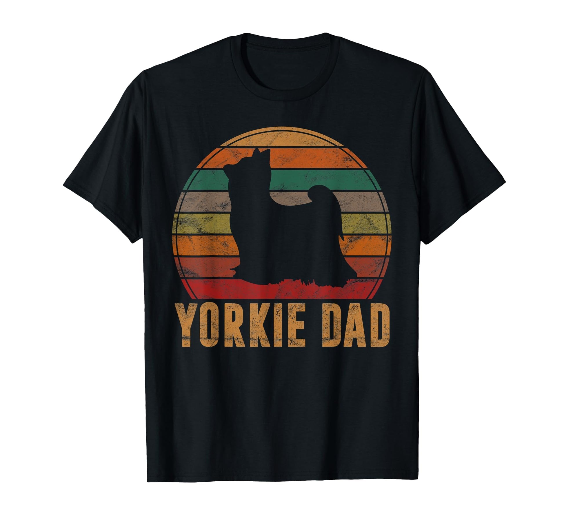Yorkshire Terrier Dad Dog Owner Pet T-Shirt - Casual Everyday Wear Unisex - T-Shirt, Sweatshirt, Hoodie