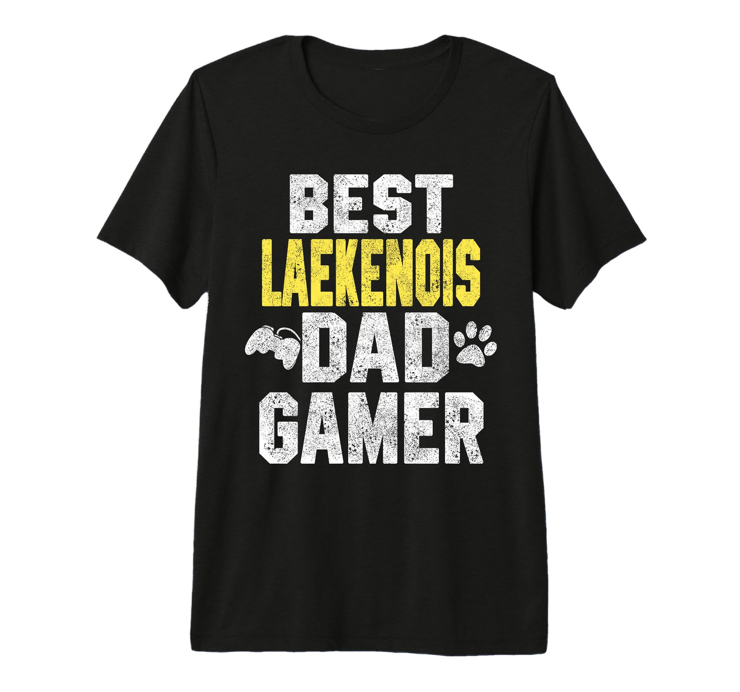 Best Laekenois Dad Gamer Funny T-Shirt - Casual Everyday Wear for Adults - T-Shirt, Sweatshirt, Hoodie