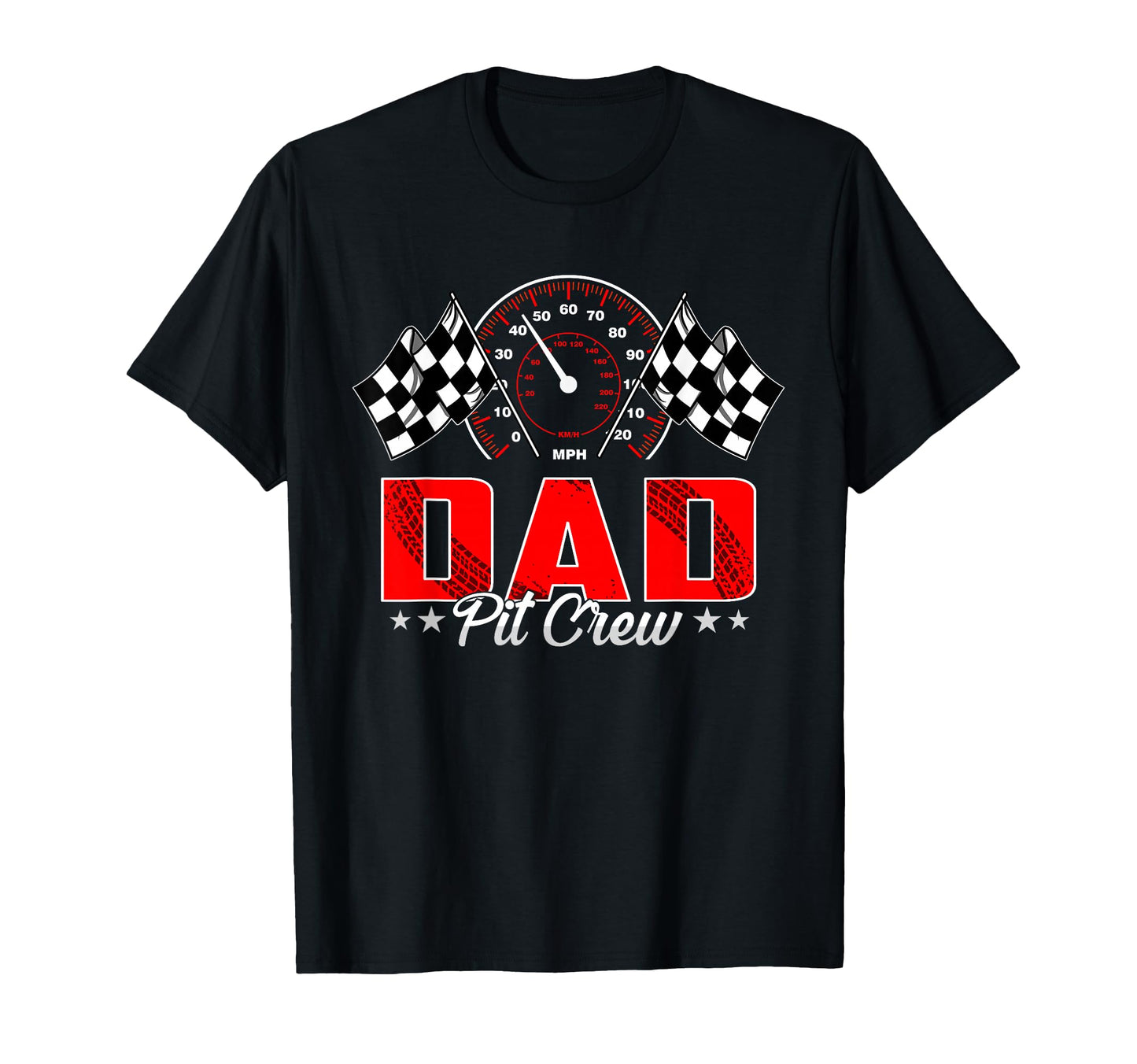 Race Car Birthday Party Racing Family Dad T-Shirt - Graphic Print Unisex - T-Shirt, Sweatshirt, Hoodie