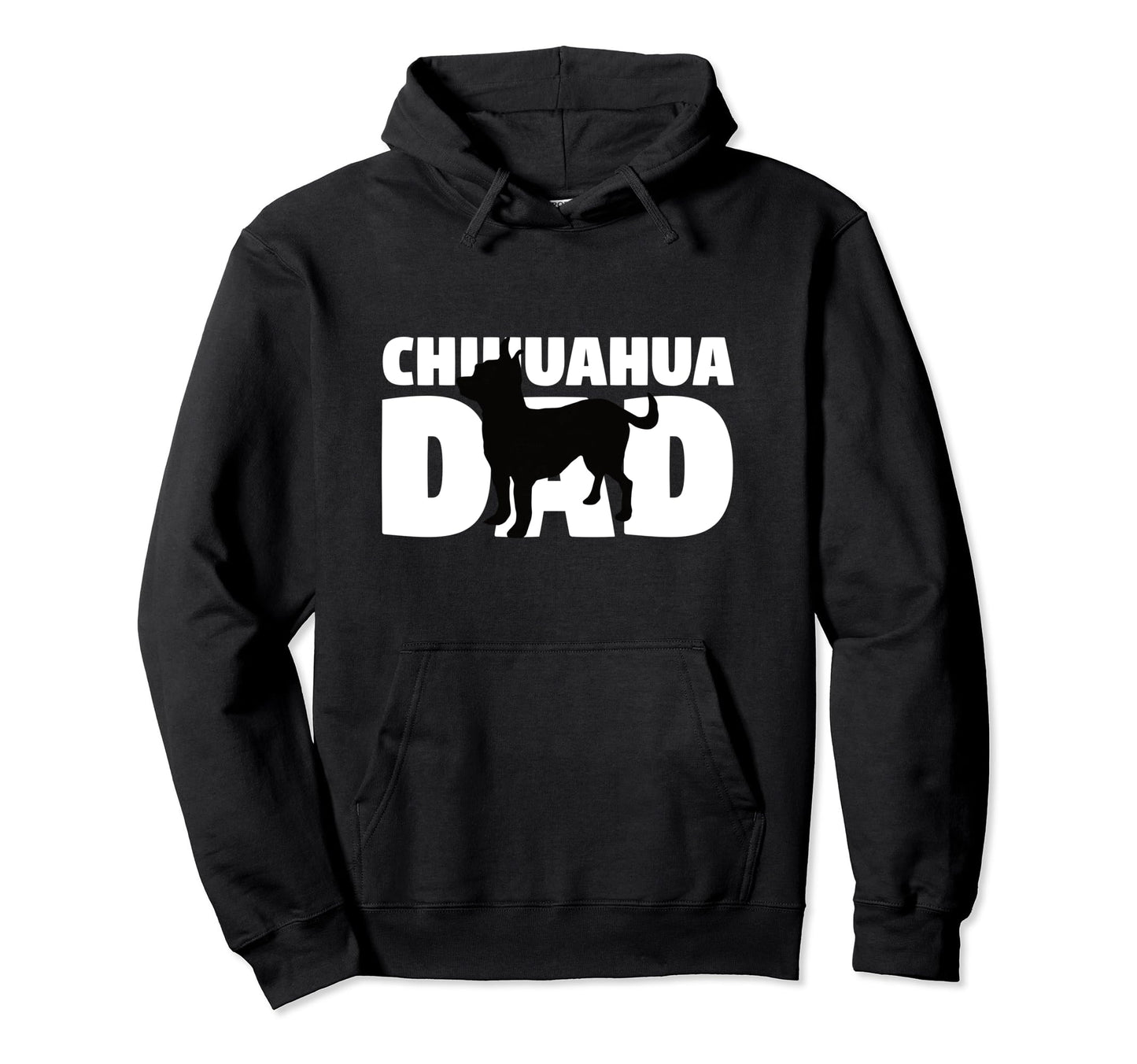 Chihuahua Dad Dog Father Chihuahua Gift Hoodie - Minimalist Print Men Women - T-Shirt, Sweatshirt, Hoodie