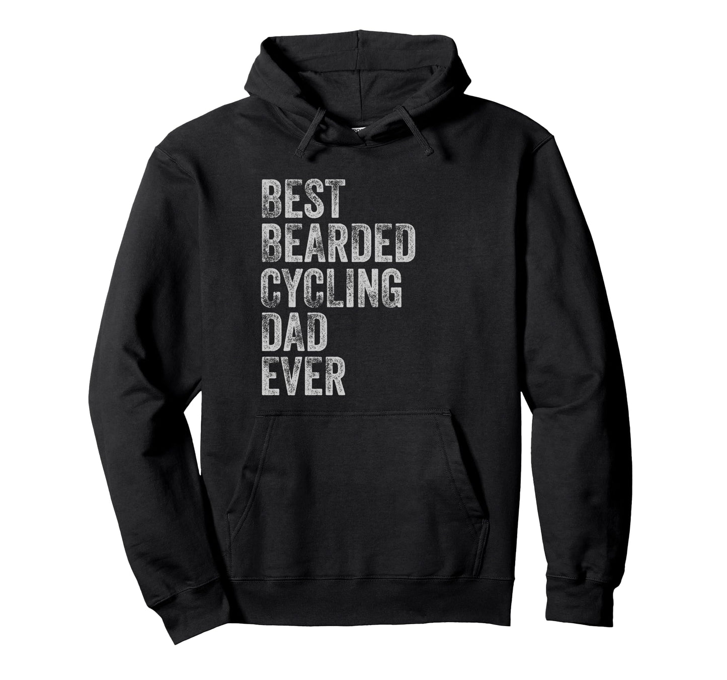 Best Bearded Cycling Dad Fathers Day Hoodie - Aesthetic Graphic Men Women - T-Shirt, Sweatshirt, Hoodie