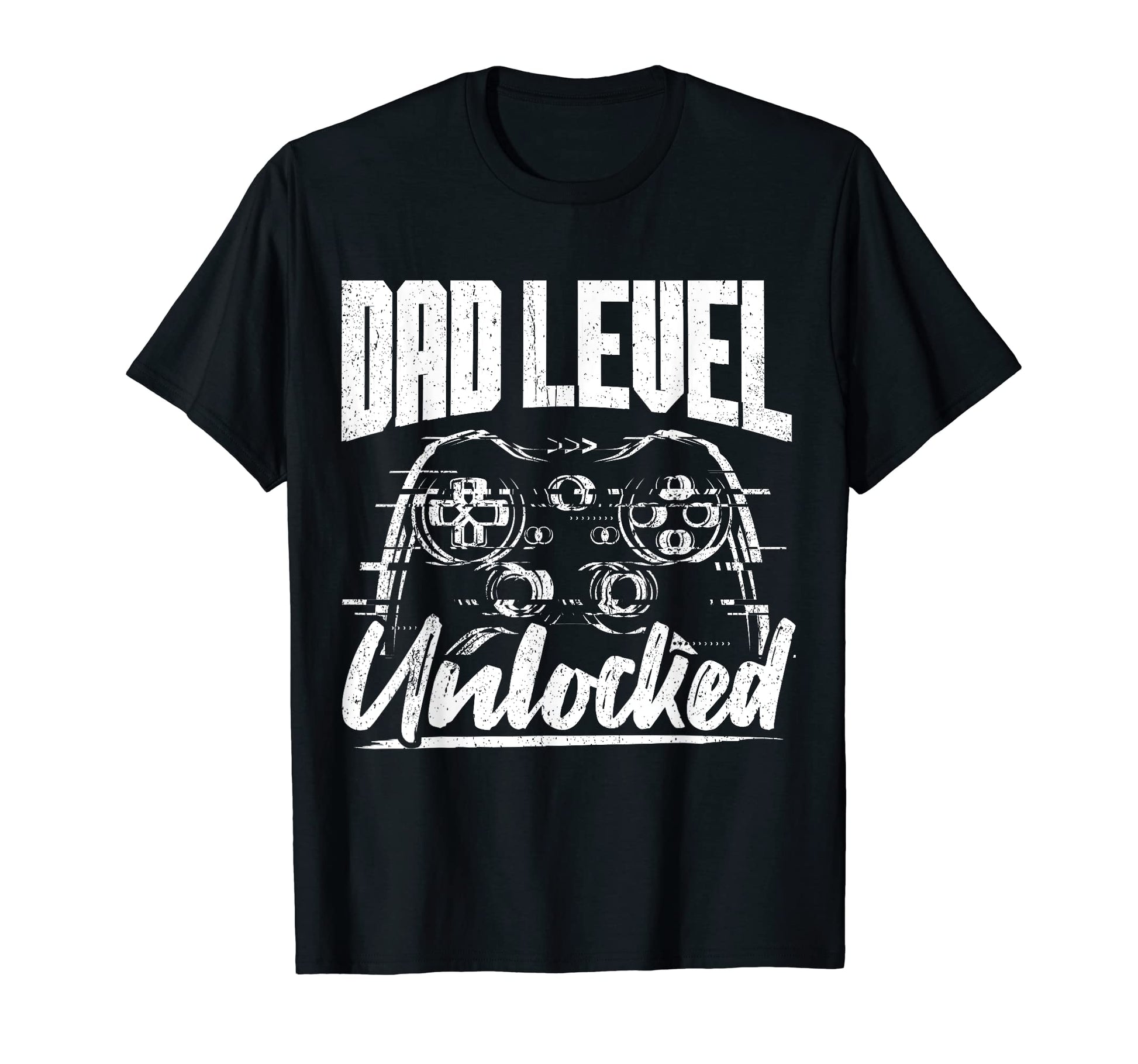 Mens Dad Level Unlocked Gamer Gaming T-Shirt - Novelty Apparel for Adults - T-Shirt, Sweatshirt, Hoodie