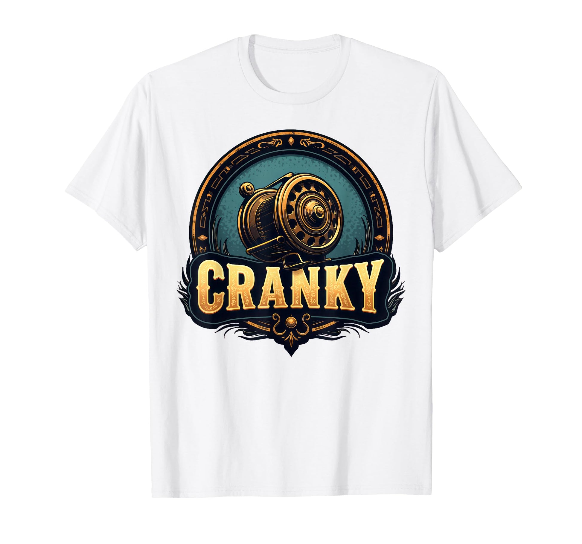 Cranky Crankbait Fishing Lure Fishermen T-Shirt - Trendy Graphic Unisex - T-Shirt, Sweatshirt, Hoodie