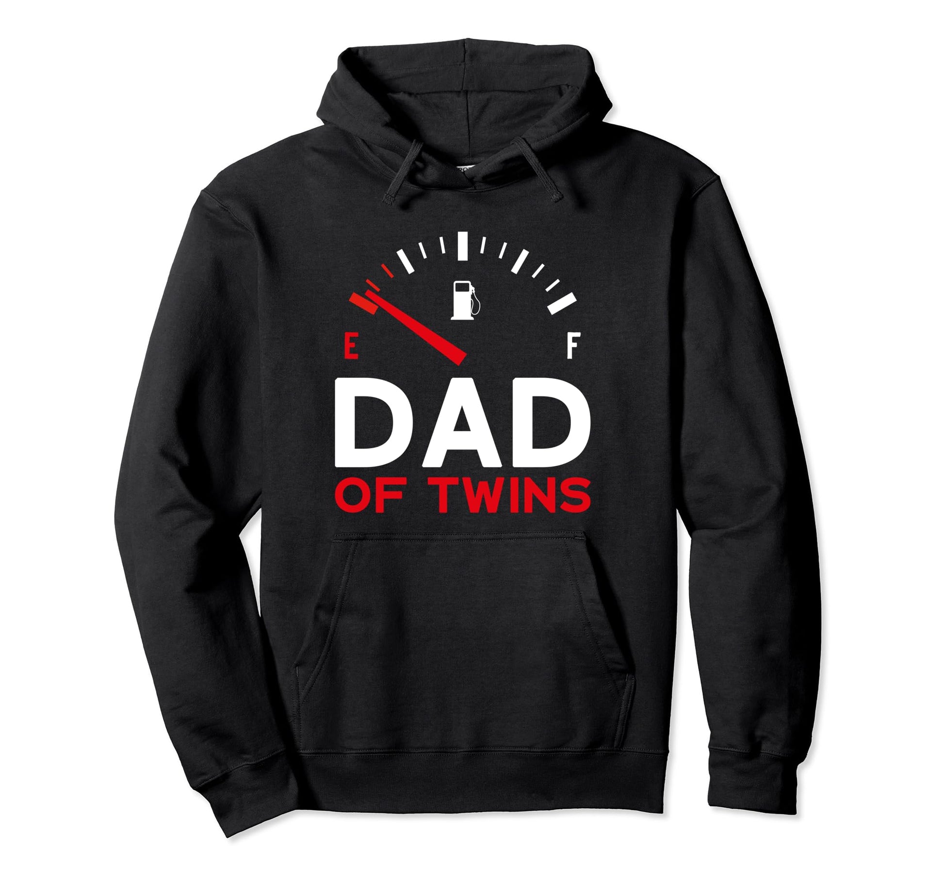 Dad Twins Fathers Day Dad Hoodie - Minimalist Print Men Women - T-Shirt, Sweatshirt, Hoodie