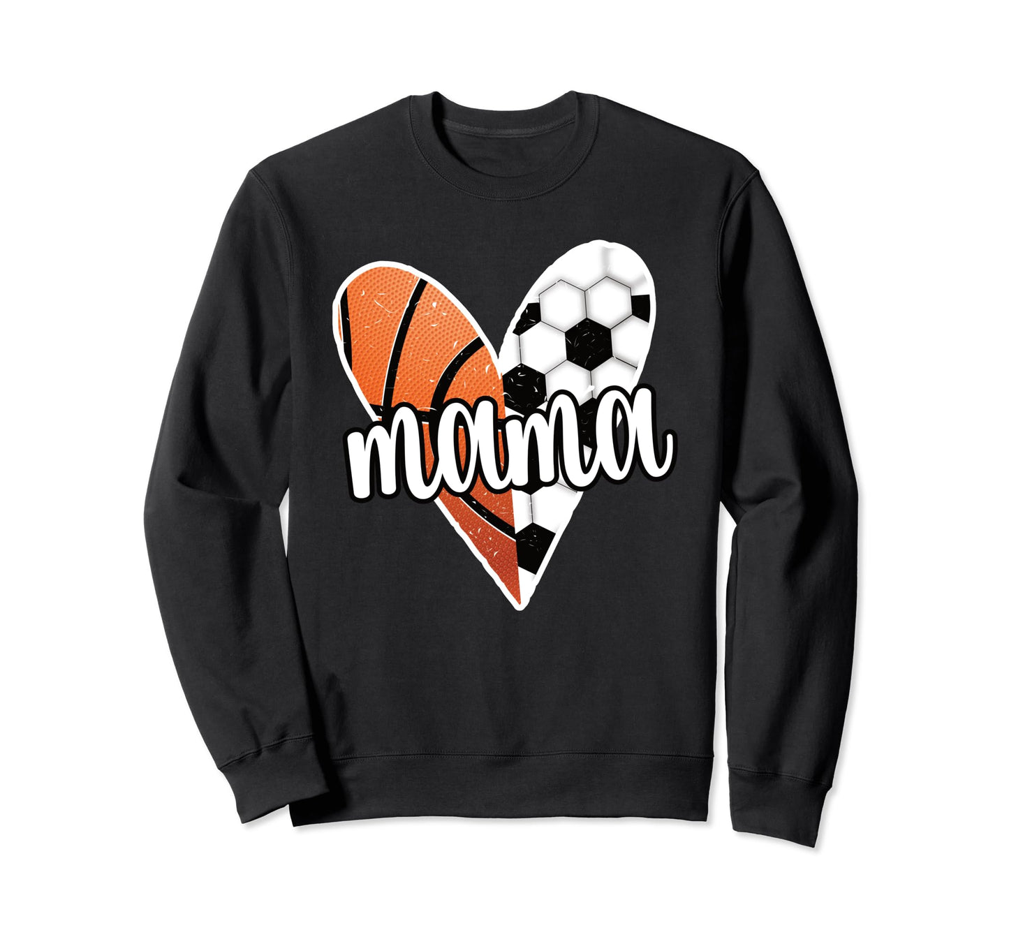 Baller Mama Proud Soccer Basketball Sweatshirt - Streetwear Style Unisex - T-Shirt, Sweatshirt, Hoodie