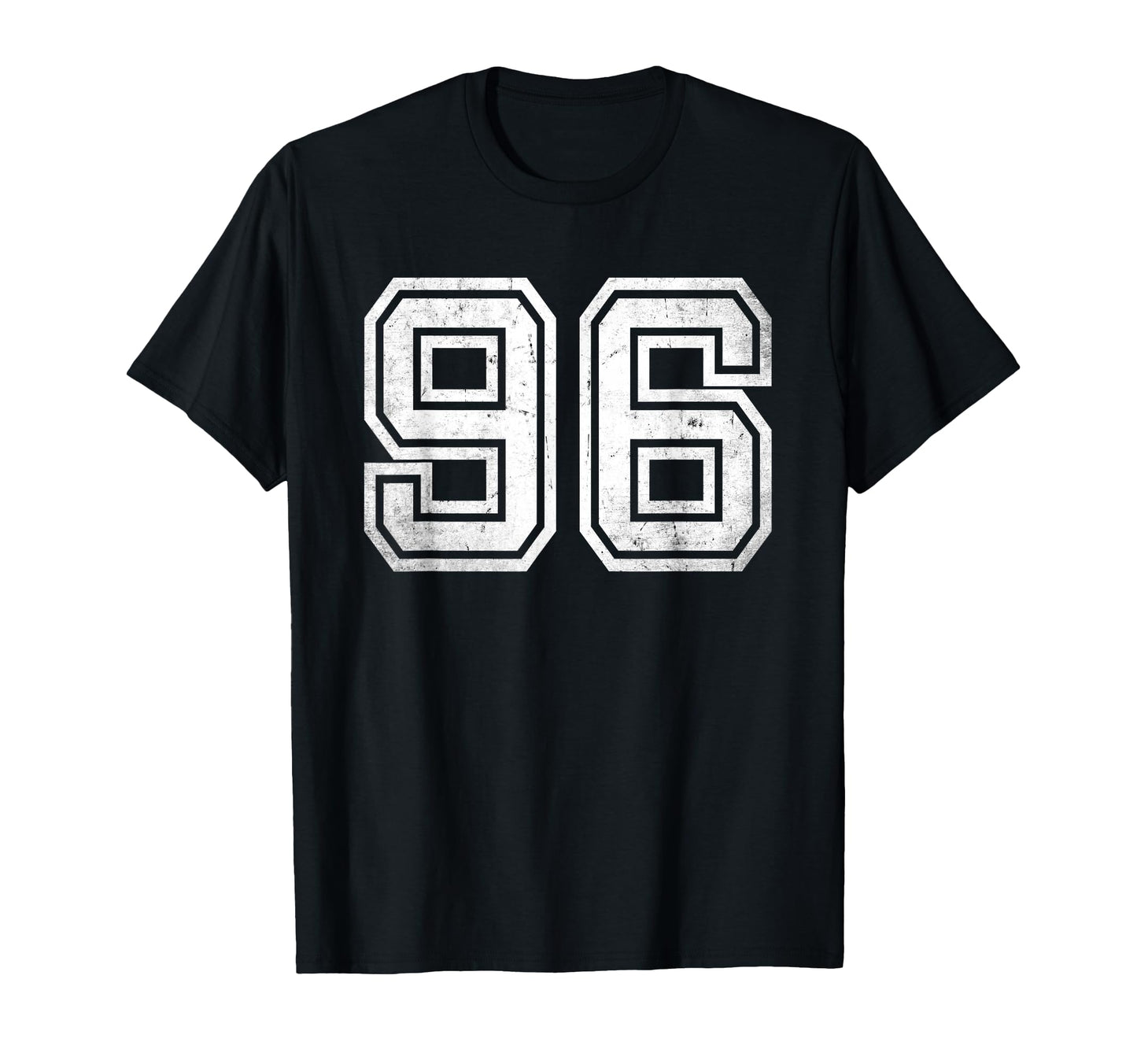 Sports Team Number 96 T-Shirt - Custom Art Print Men Women - T-Shirt, Sweatshirt, Hoodie
