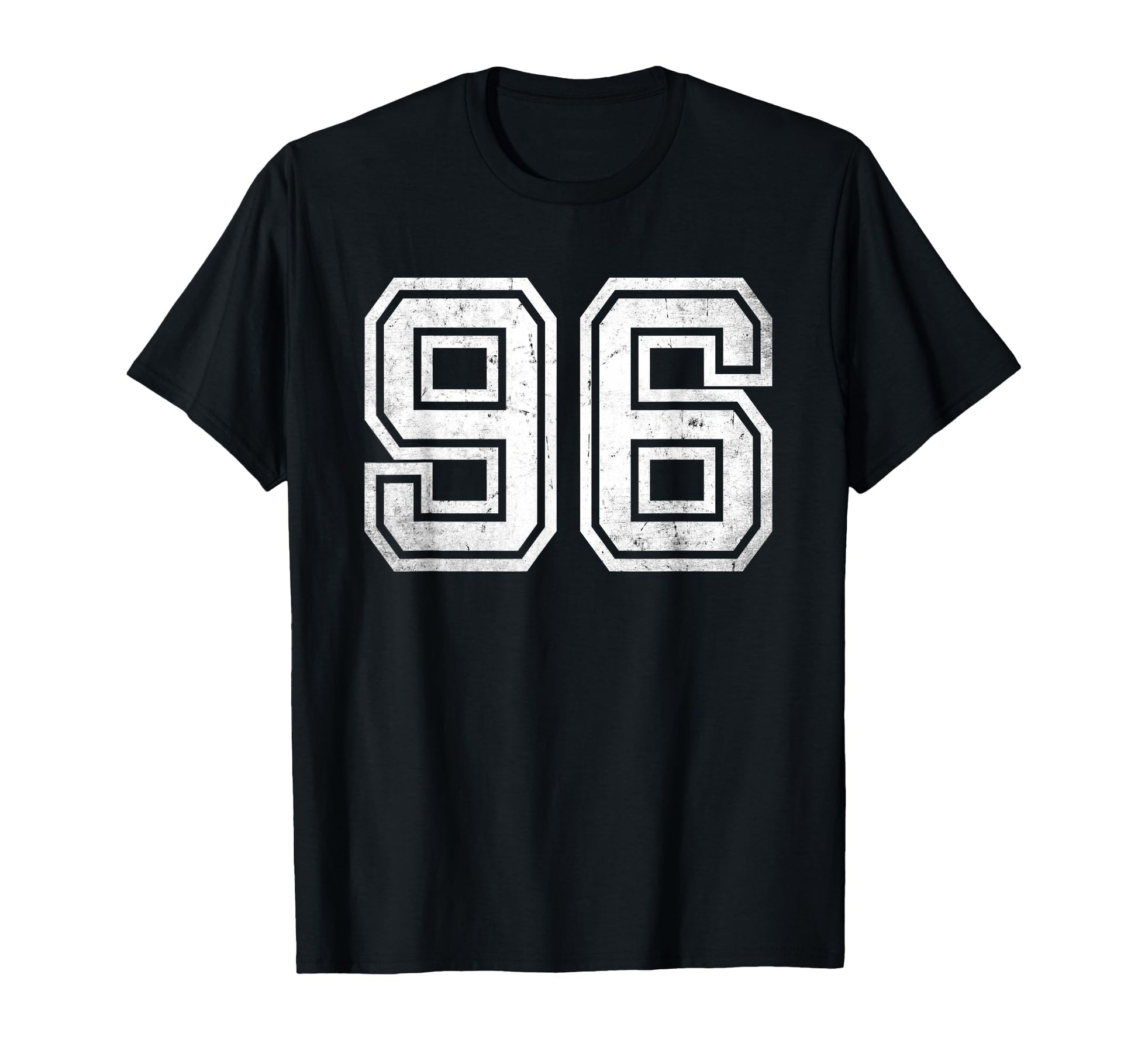 Sports Team Number 96 T-Shirt - Custom Art Print Men Women - T-Shirt, Sweatshirt, Hoodie
