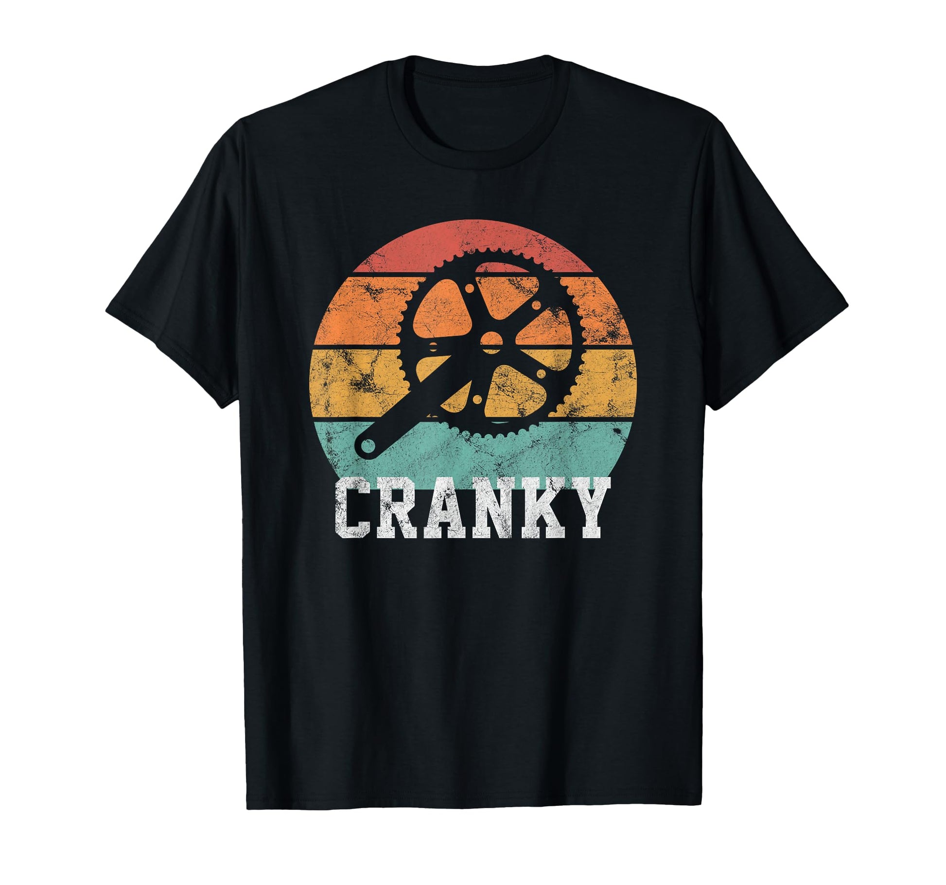 Funny Biking Cranky Gift Or Dad Who T-Shirt - Novelty Apparel Unisex - T-Shirt, Sweatshirt, Hoodie