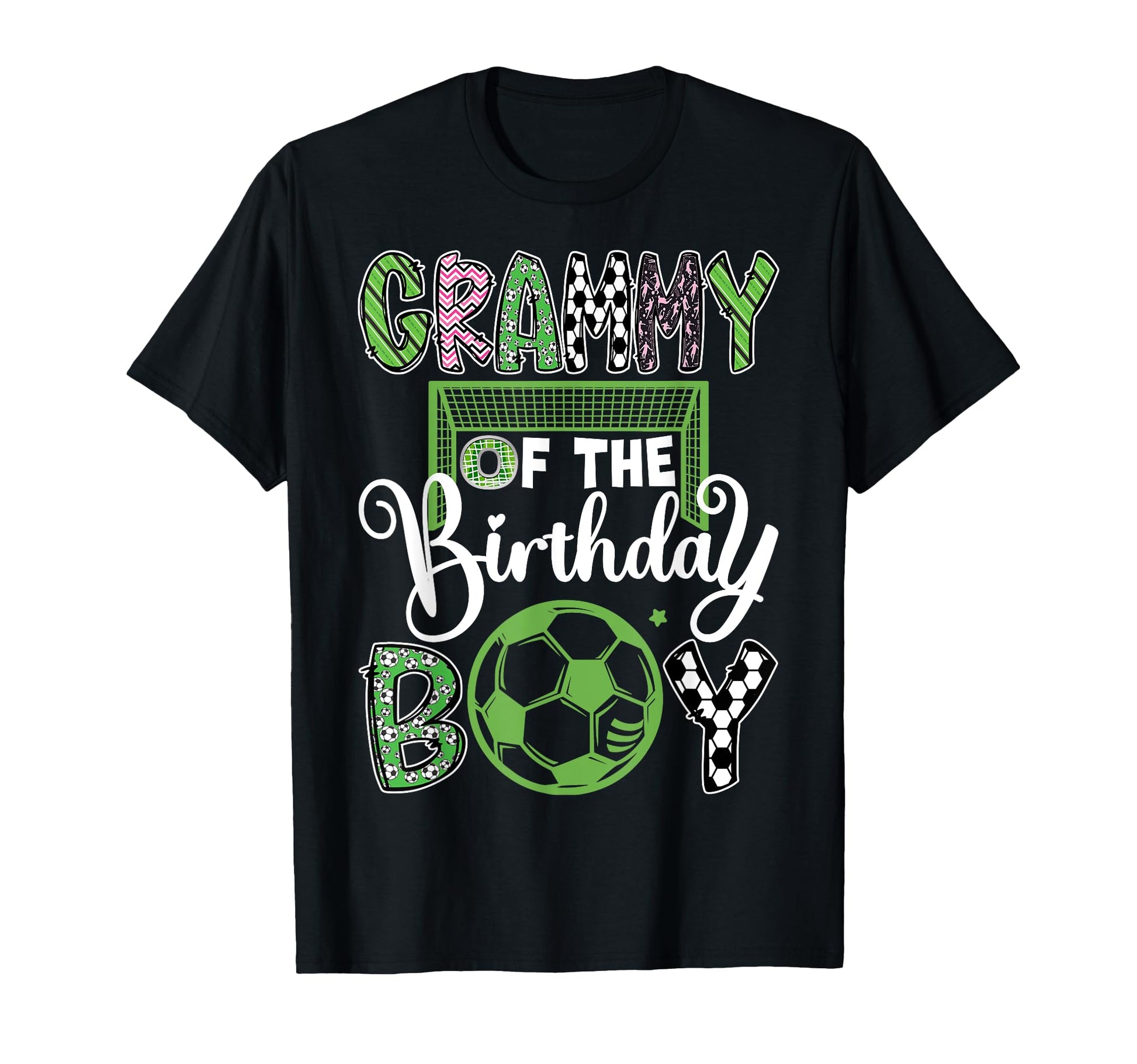 Grammy Birthday Soccer Player T-Shirt - Minimalist Print for Adults - T-Shirt, Sweatshirt, Hoodie
