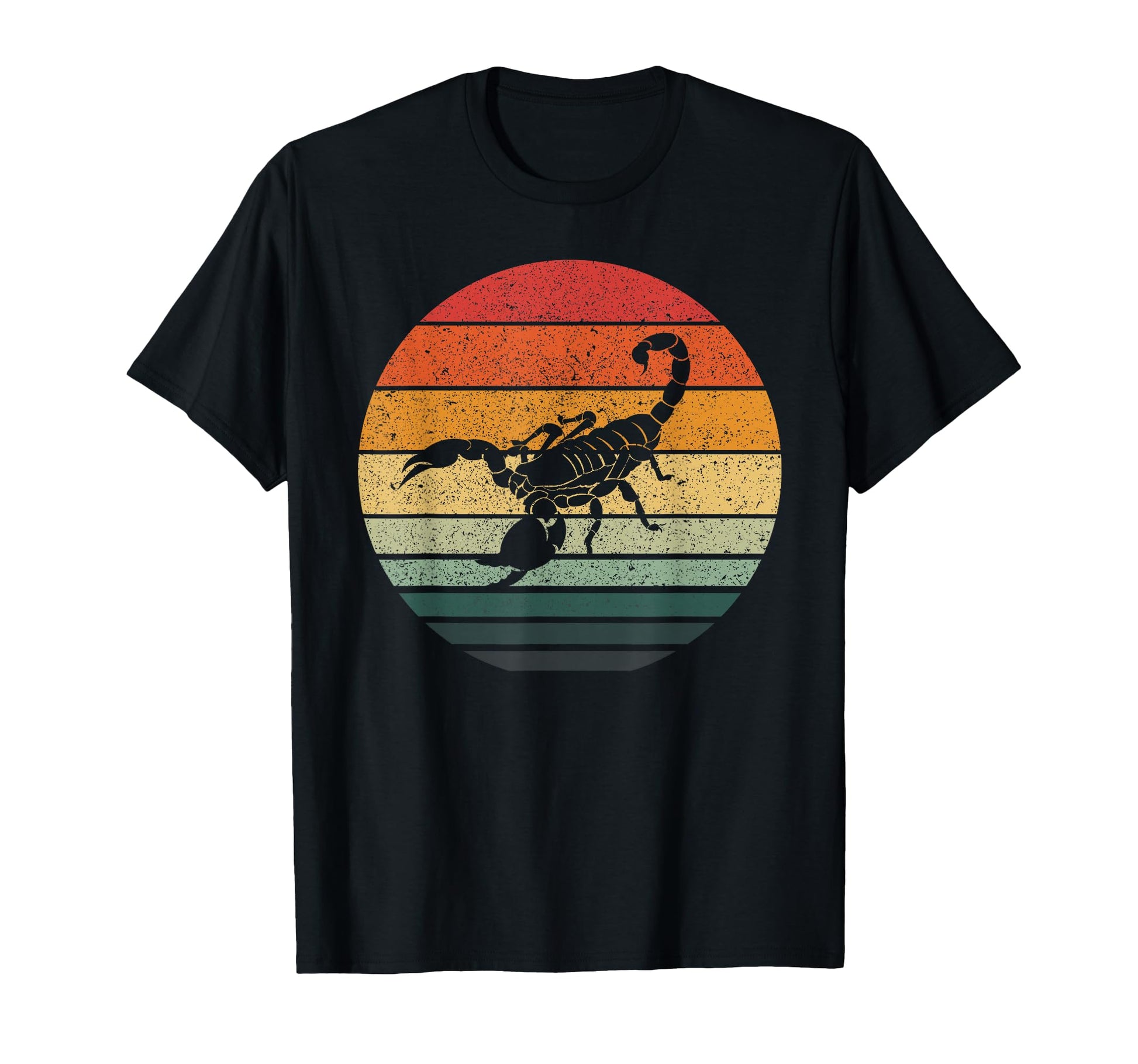 Scorpion Sunset Art 70S 80S T-Shirt - Minimalist Print for Adults - T-Shirt, Sweatshirt, Hoodie