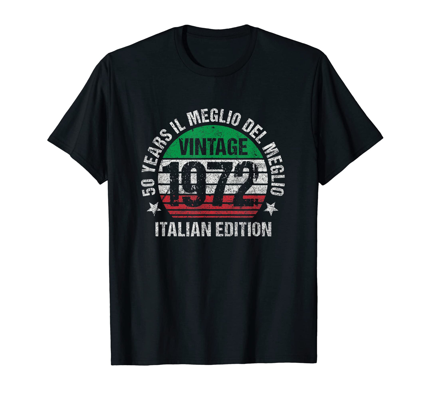 Italian American 50Th Birthday 1972 Italy T-Shirt - Streetwear Style Unisex - T-Shirt, Sweatshirt, Hoodie