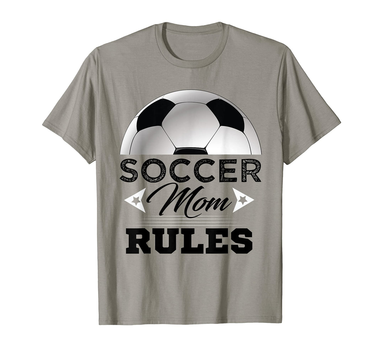 Soccer Mom Rules Womens Sports Shirts T-Shirt - Minimalist Print for Adults - T-Shirt, Sweatshirt, Hoodie