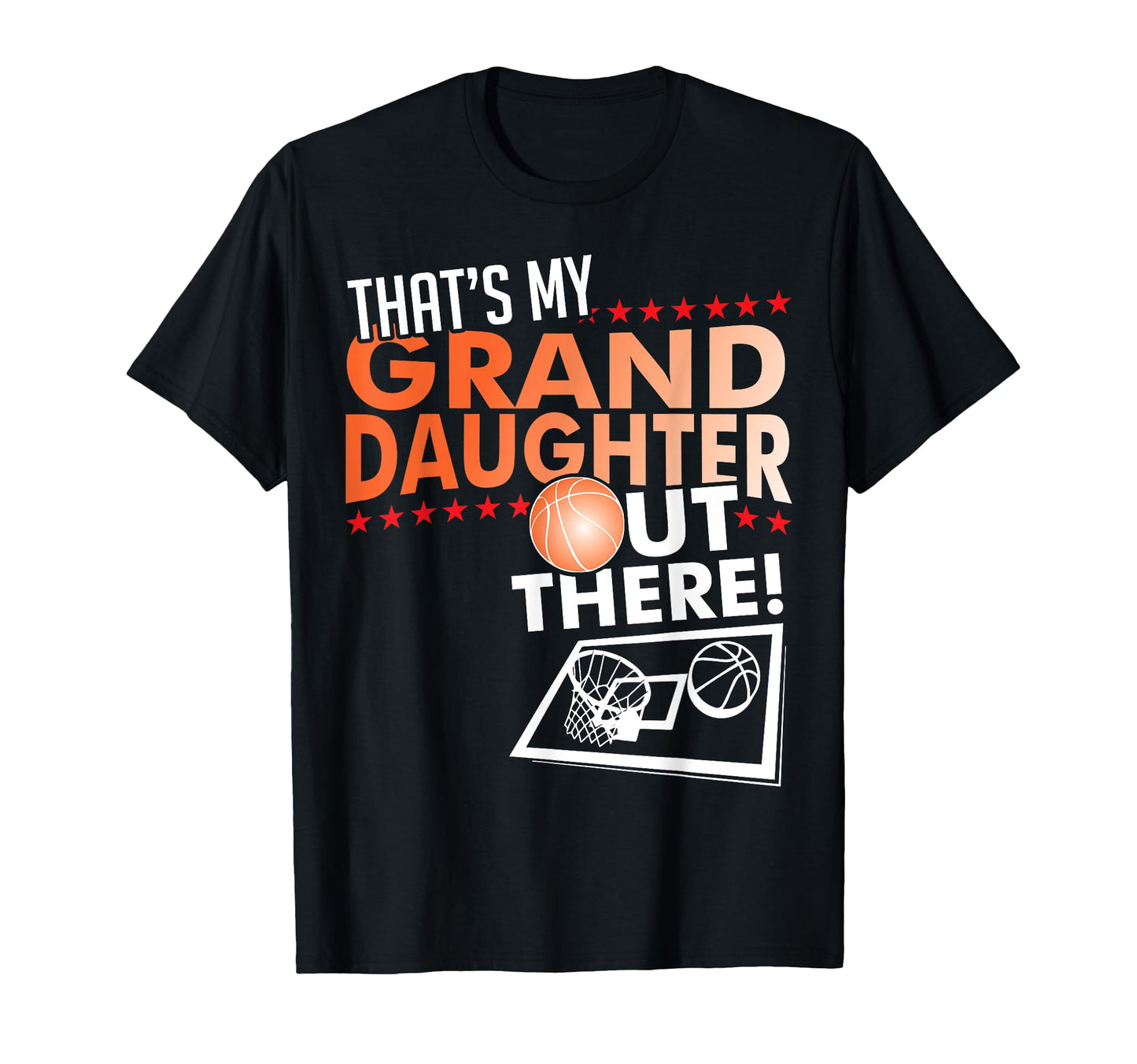 My Granddaughter Basketball Grandpa T-Shirt - Minimalist Print Unisex - T-Shirt, Sweatshirt, Hoodie