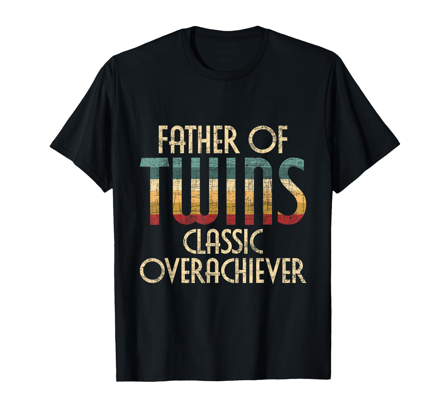 Father Twins Twin Dad New Dad Twins T-Shirt - Unique Graphic Unisex - T-Shirt, Sweatshirt, Hoodie
