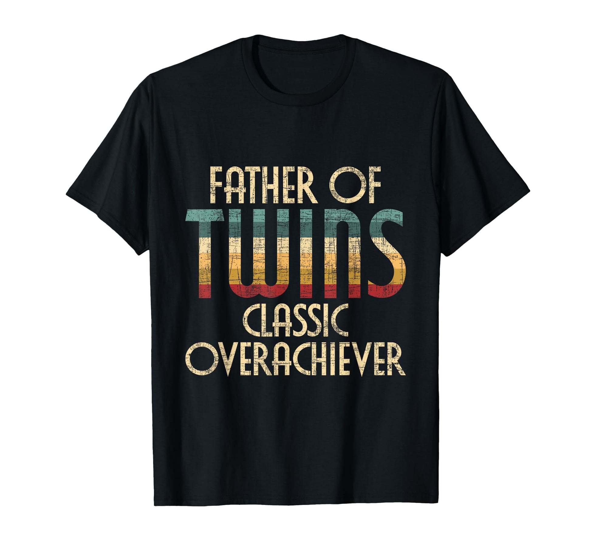 Father Twins Twin Dad New Dad Twins T-Shirt - Unique Graphic Unisex - T-Shirt, Sweatshirt, Hoodie