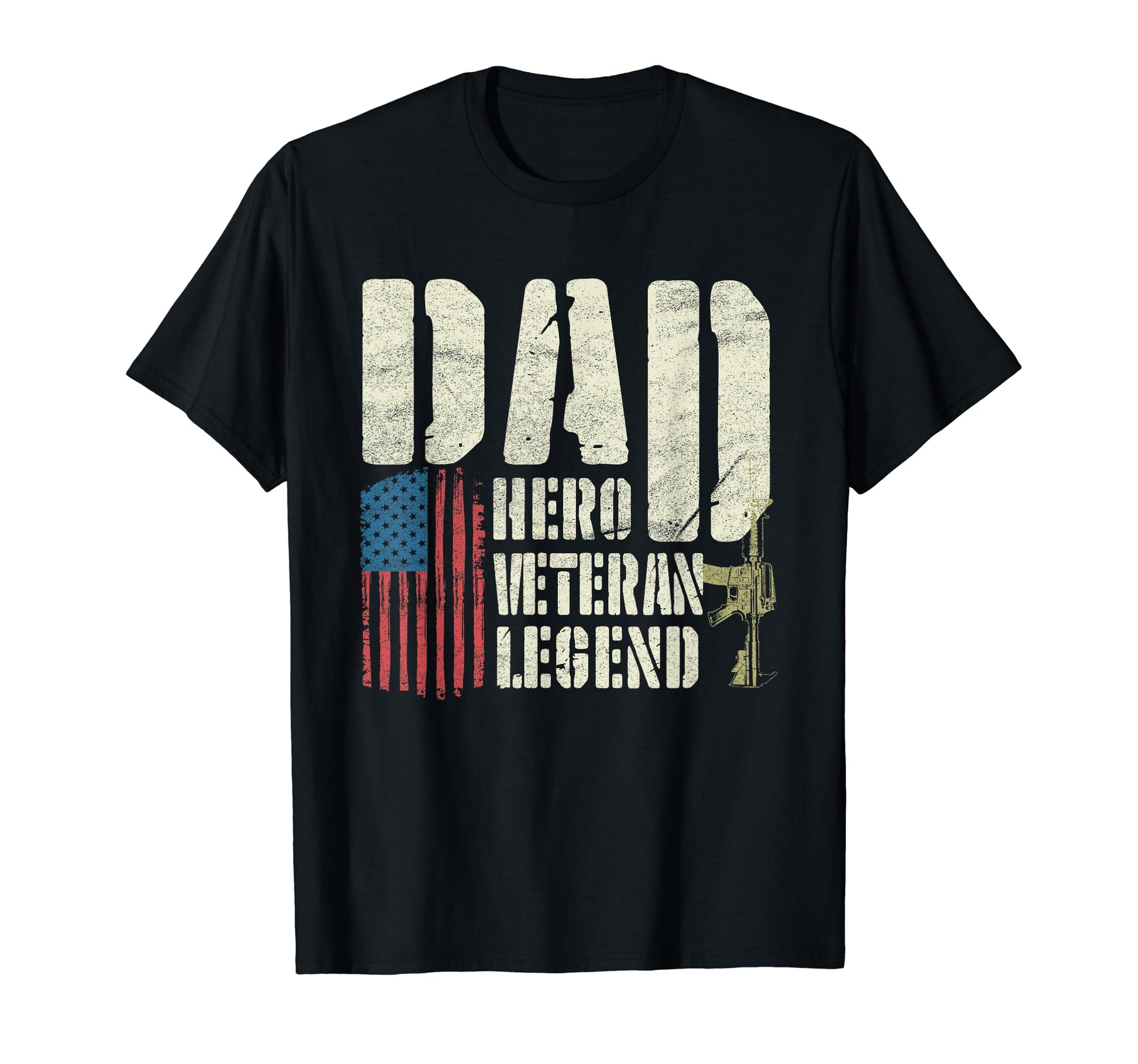 Veteran Dad Gifts Veteran Dad Hoodie - Custom Art Print for Adults - T-Shirt, Sweatshirt, Hoodie