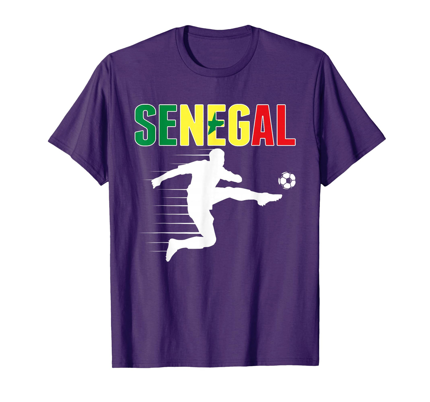 Senegal Soccer Lovers Jersey Support T-Shirt - Unique Graphic Unisex - T-Shirt, Sweatshirt, Hoodie