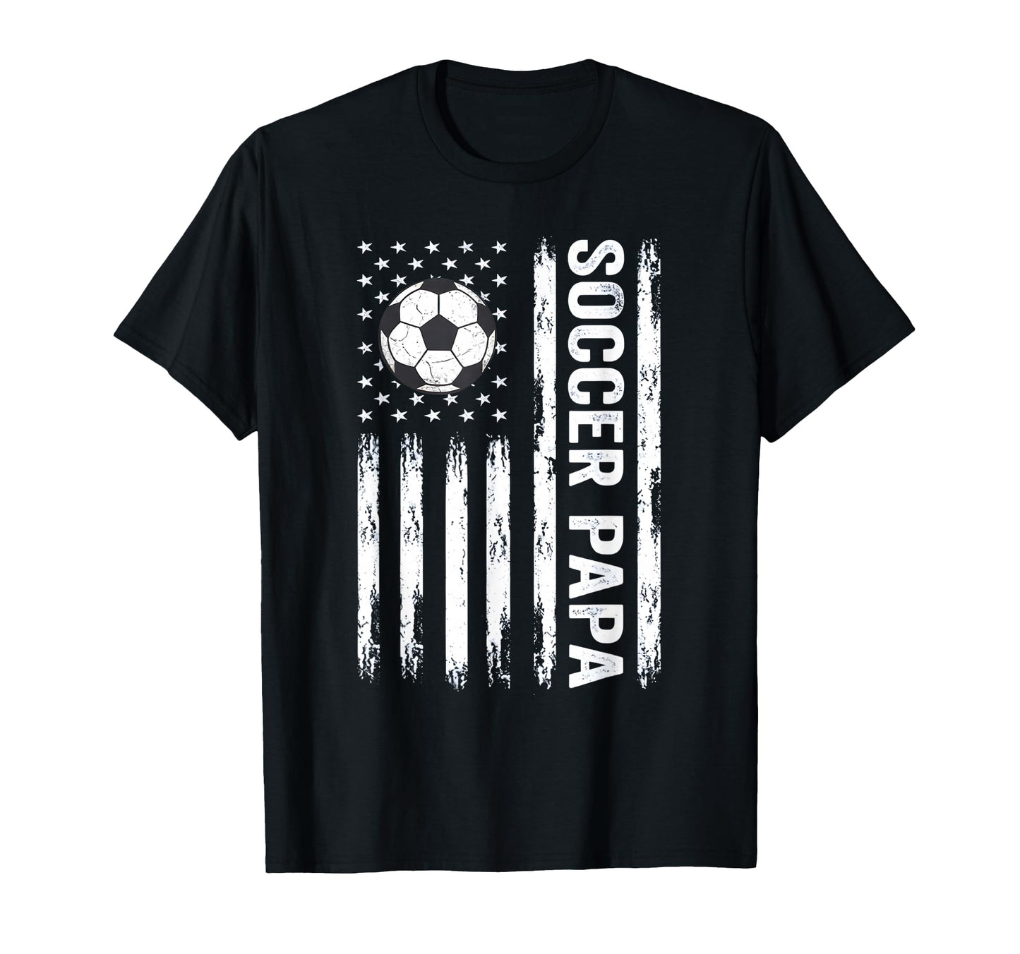 Soccer Papa Proud Soccer Grandpa Usa T-Shirt - Aesthetic Graphic Unisex - T-Shirt, Sweatshirt, Hoodie