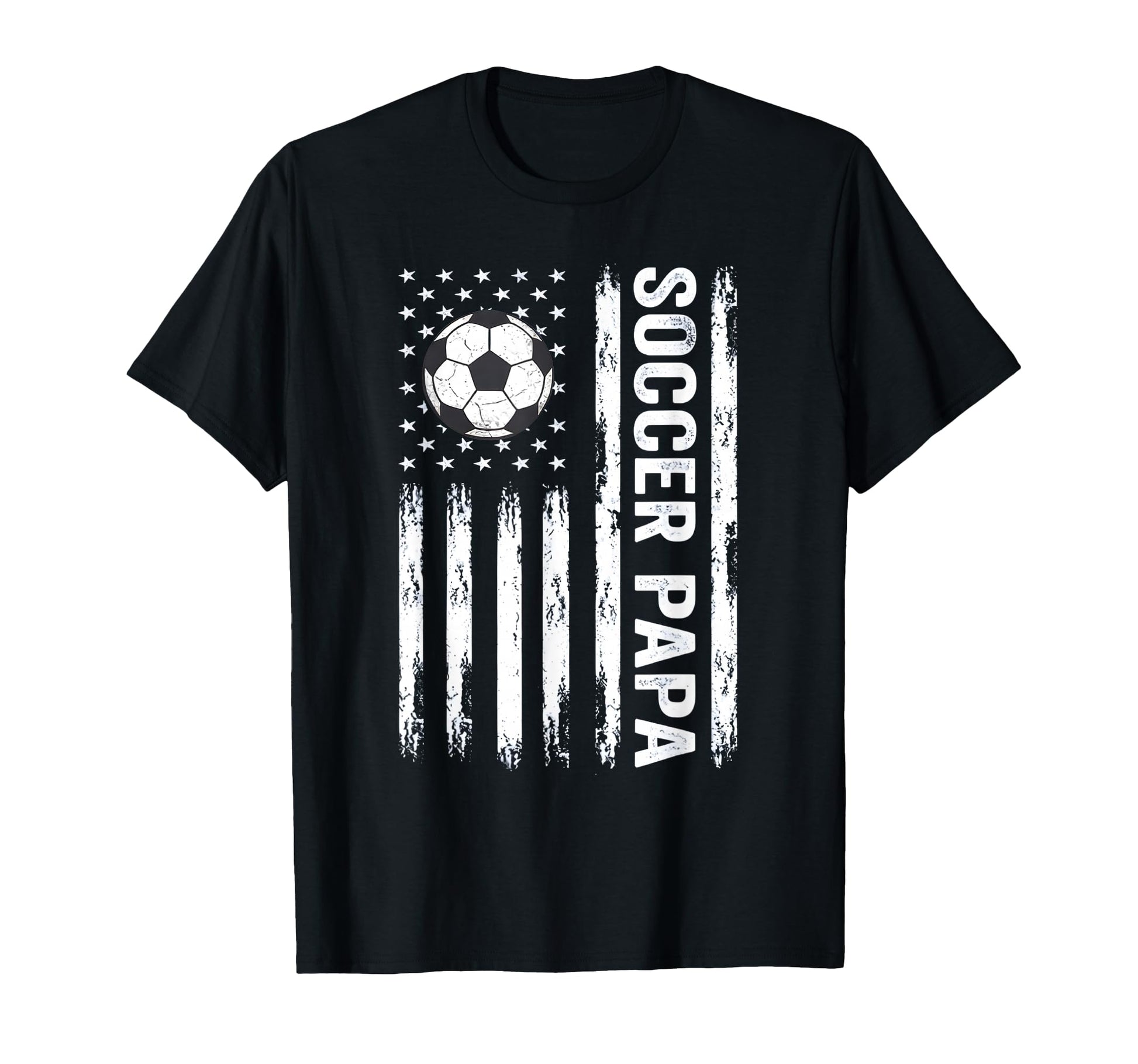 Soccer Papa Proud Soccer Grandpa Usa T-Shirt - Aesthetic Graphic Unisex - T-Shirt, Sweatshirt, Hoodie