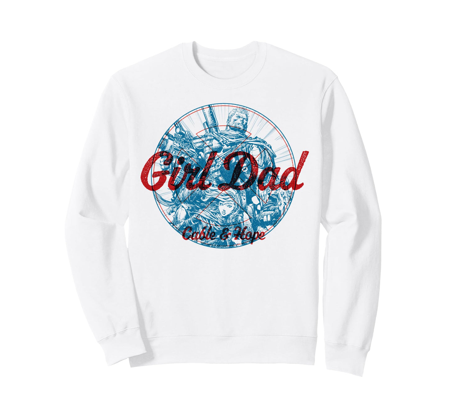 Marvel X Fathers Day Cable Hope Dad Sweatshirt - Unique Graphic Men Women - T-Shirt, Sweatshirt, Hoodie
