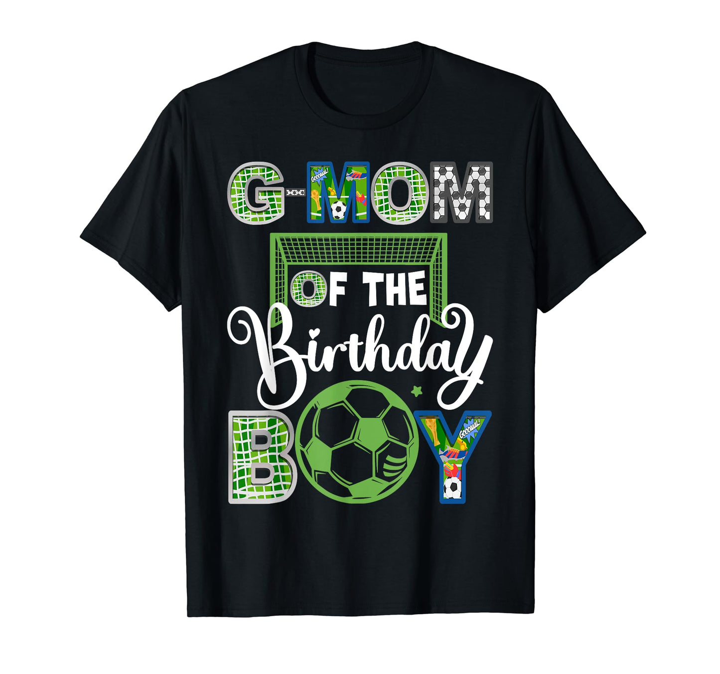 G Mom Birthday Soccer Baller Birthday T-Shirt - Aesthetic Graphic Unisex - T-Shirt, Sweatshirt, Hoodie