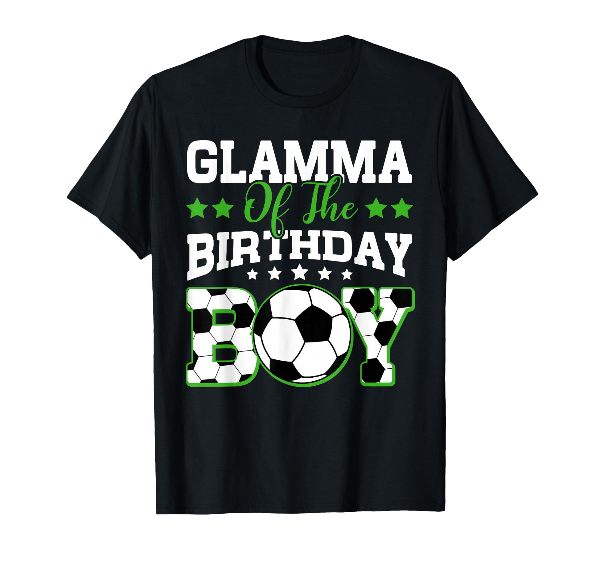 Glamma Birthday Soccer Family Matching T-Shirt - Trendy Graphic Men Women - T-Shirt, Sweatshirt, Hoodie