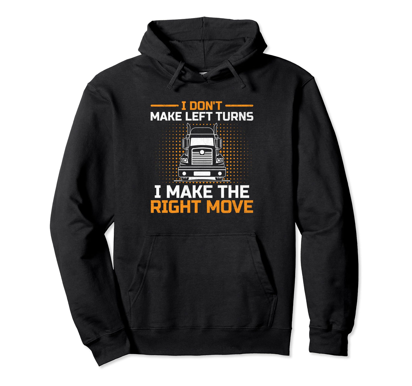 Trucker Driving Dad Trucker Father Hoodie - Custom Art Print Men Women - T-Shirt, Sweatshirt, Hoodie