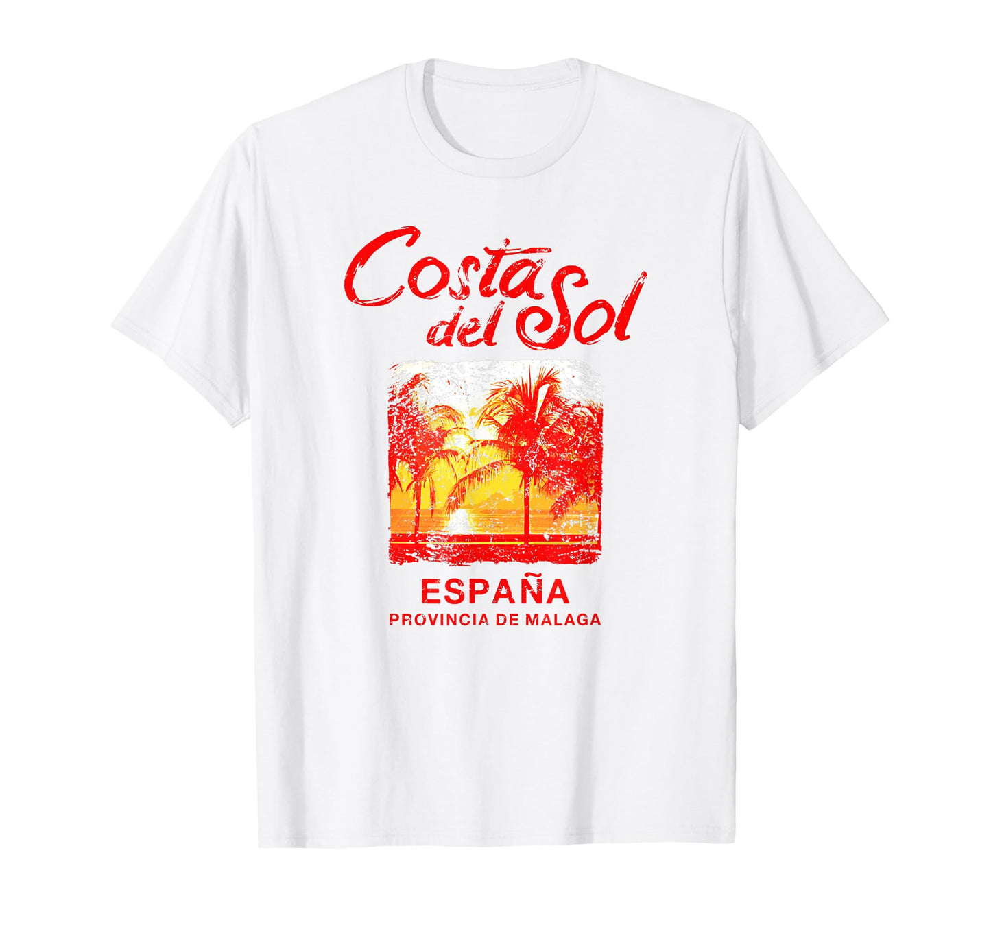 Spain Costa Del Sol Malaga Espana T-Shirt - Minimalist Print Men Women - T-Shirt, Sweatshirt, Hoodie