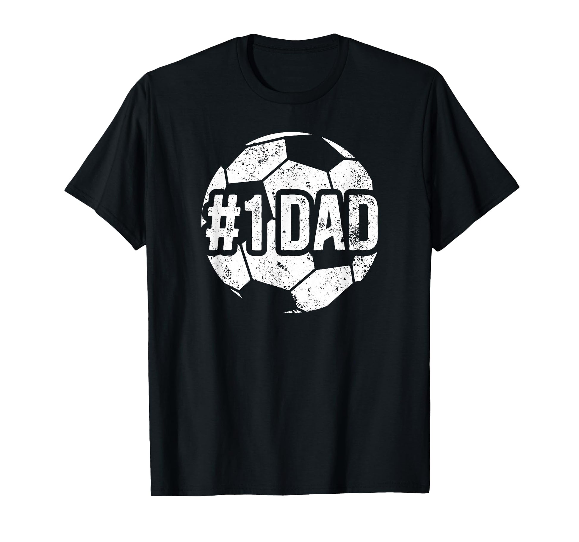 1 Dad Soccer Dad Soccer Player Dad T-Shirt - Fun Novelty Design for Adults - T-Shirt, Sweatshirt, Hoodie