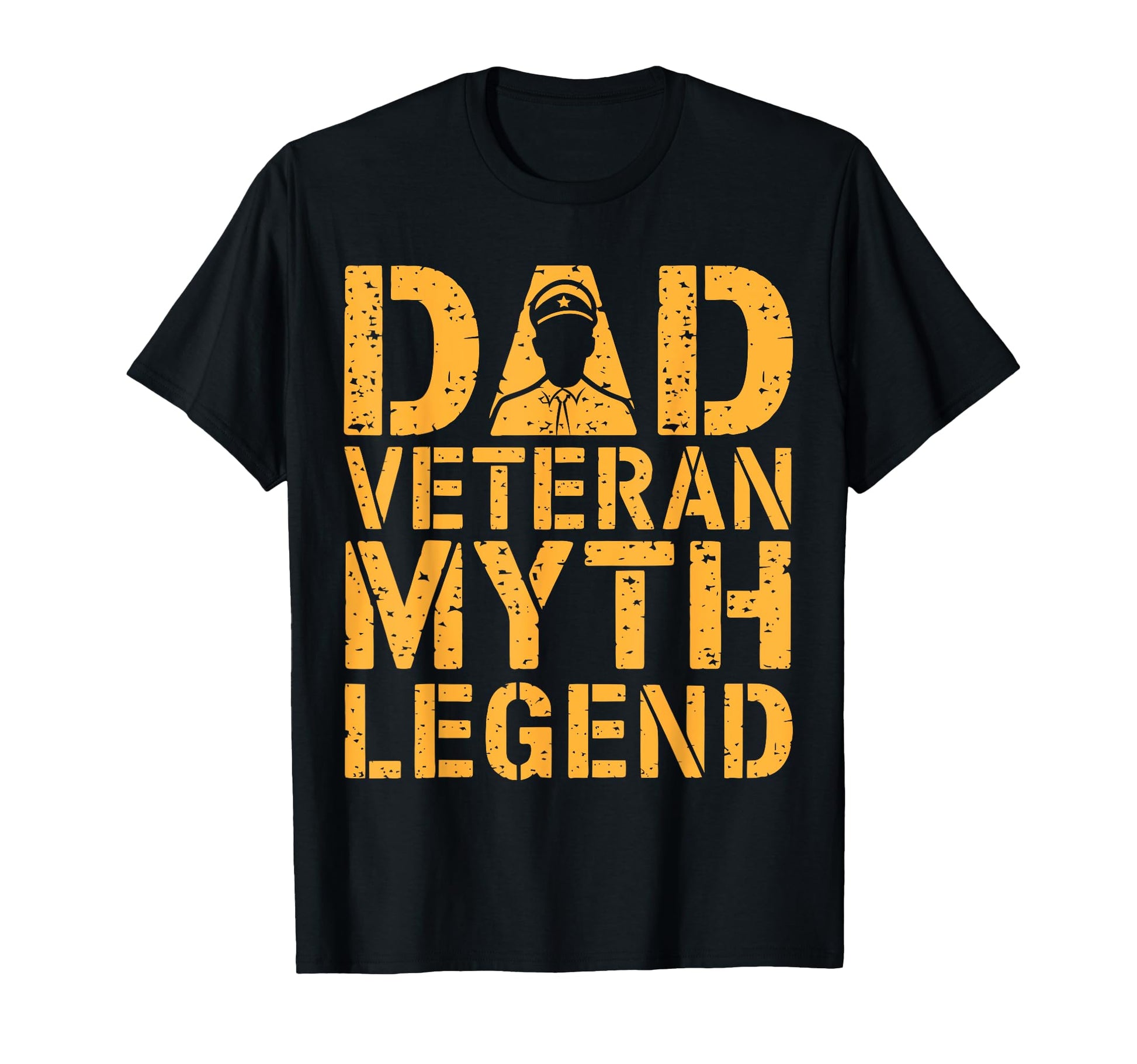 Dad Veteran Myth Legend Fathers Day Dad T-Shirt - Graphic Print for Adults - T-Shirt, Sweatshirt, Hoodie