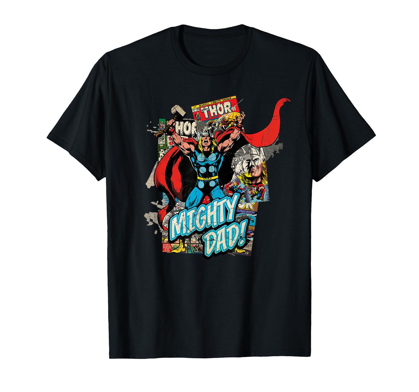 Marvel Thor Mighty Dad Comic Book T-Shirt - Trendy Graphic for Adults - T-Shirt, Sweatshirt, Hoodie