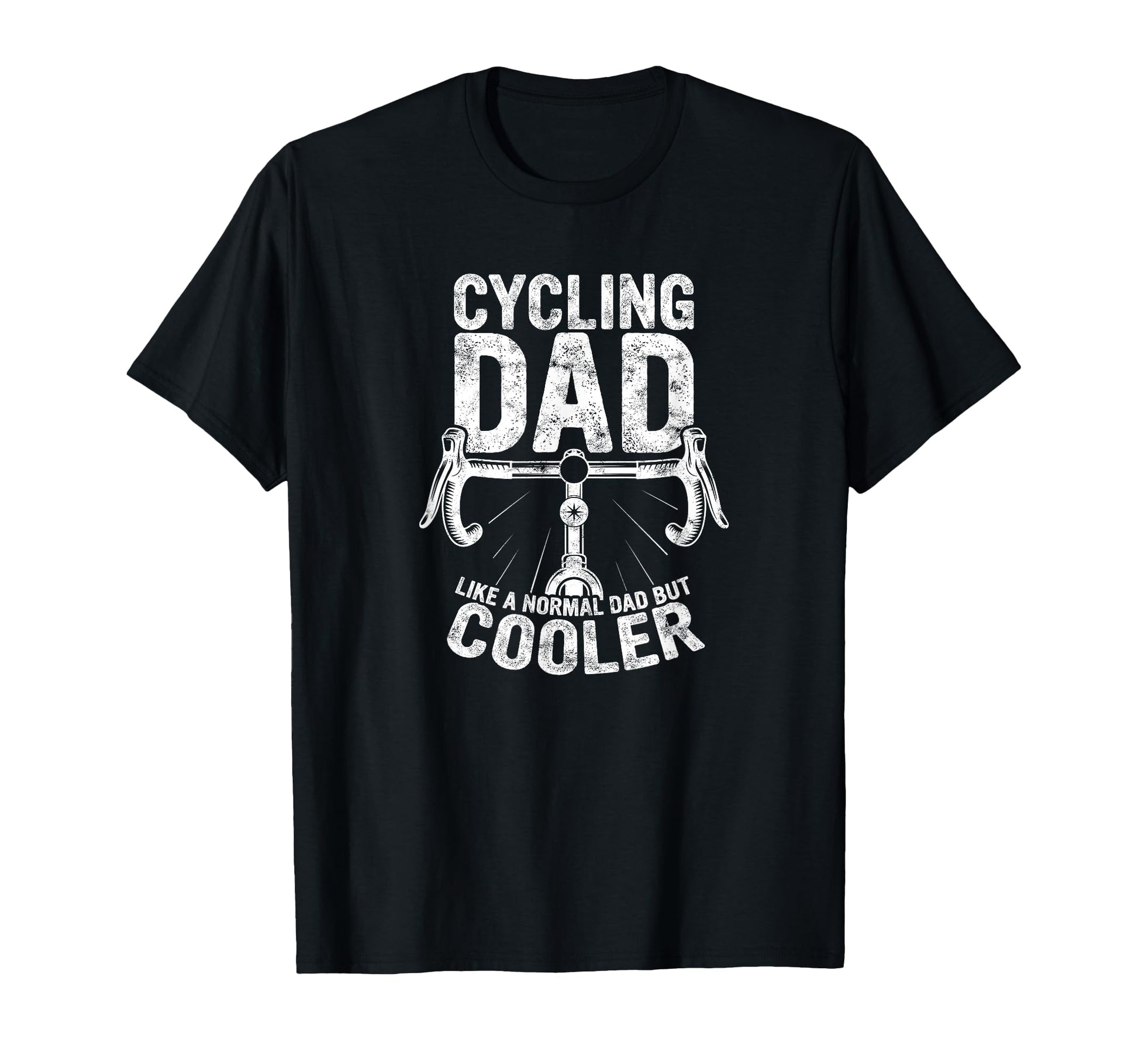 Cycling Dad Like Regular Dad But Cooler T-Shirt - Custom Art Print Unisex - T-Shirt, Sweatshirt, Hoodie