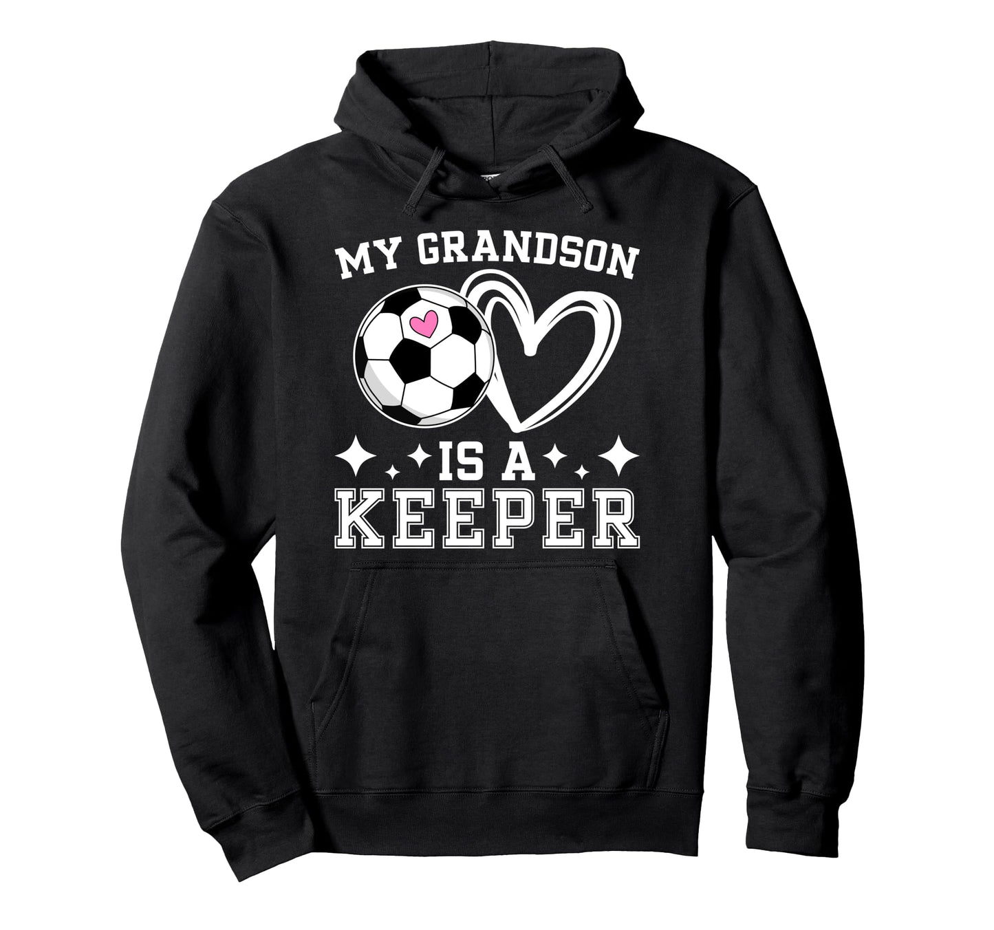 Proud Soccer Keeper Grandma Soccer Hoodie - Casual Everyday Wear Unisex - T-Shirt, Sweatshirt, Hoodie