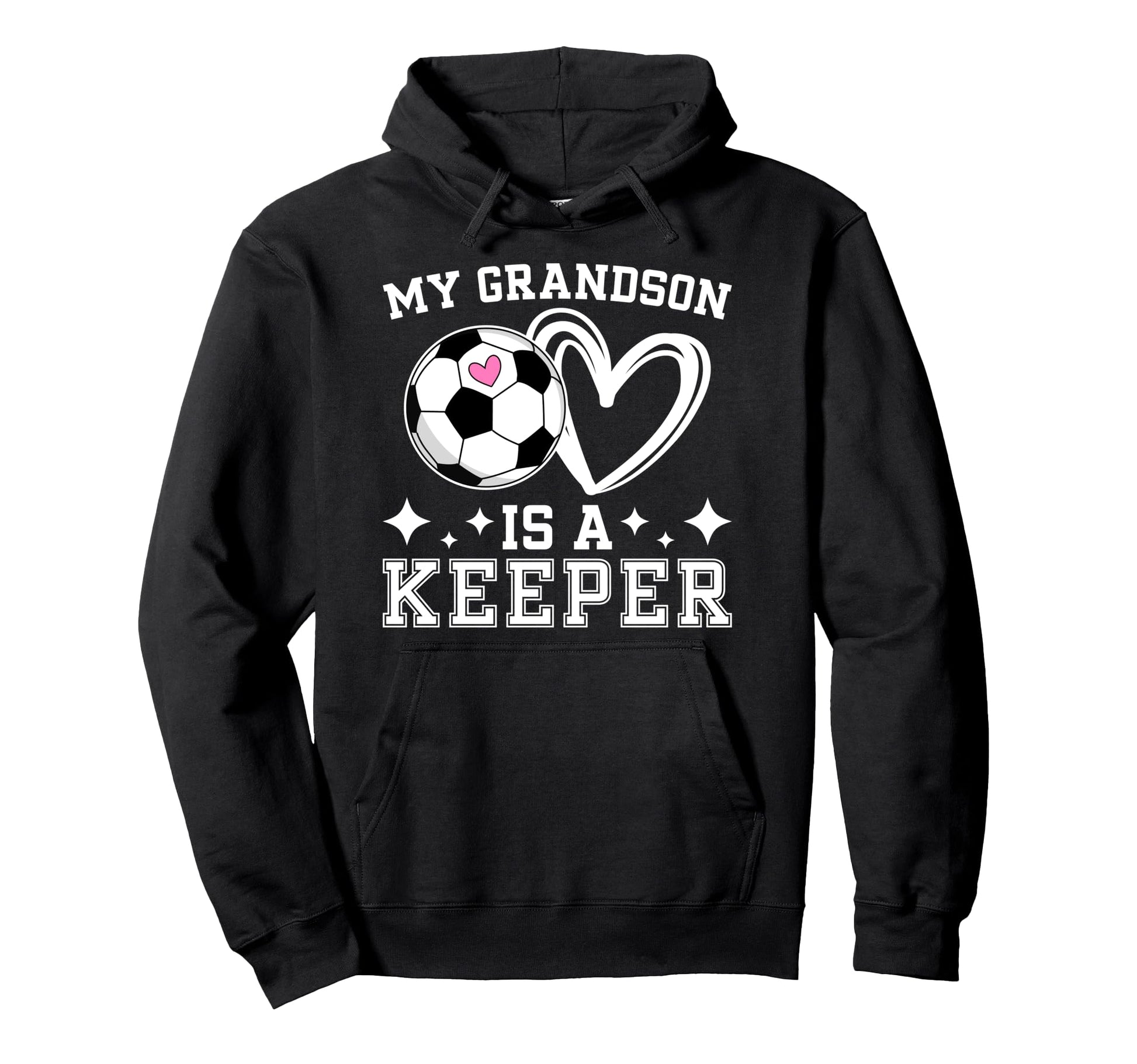 Proud Soccer Keeper Grandma Soccer Hoodie - Casual Everyday Wear Unisex - T-Shirt, Sweatshirt, Hoodie