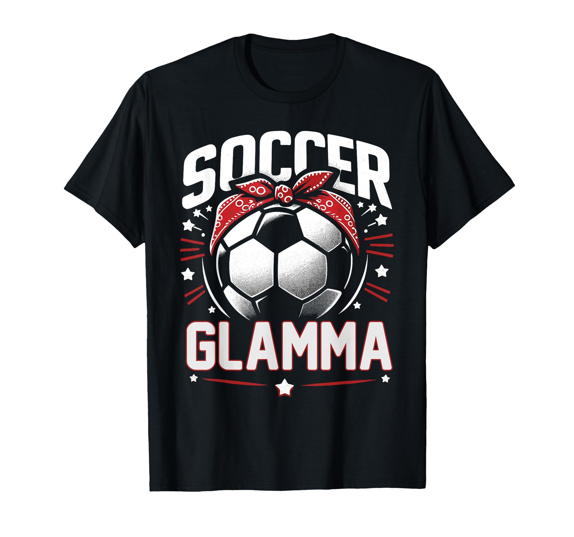 Soccer Glamma Soccer Sports Mothers Day T-Shirt - Minimalist Print Unisex - T-Shirt, Sweatshirt, Hoodie