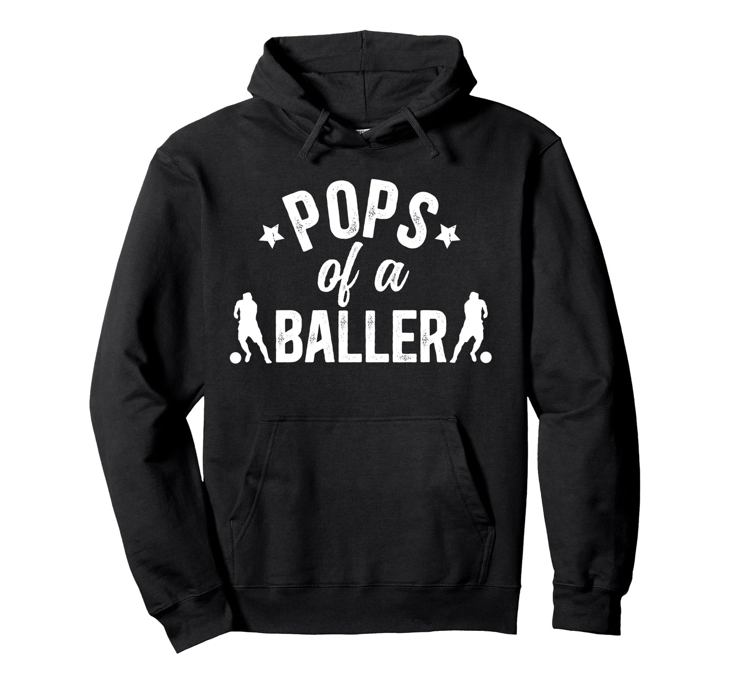 Pops Baller Soccer Pops Soccer Player Pops Hoodie - Graphic Print Men Women - T-Shirt, Sweatshirt, Hoodie