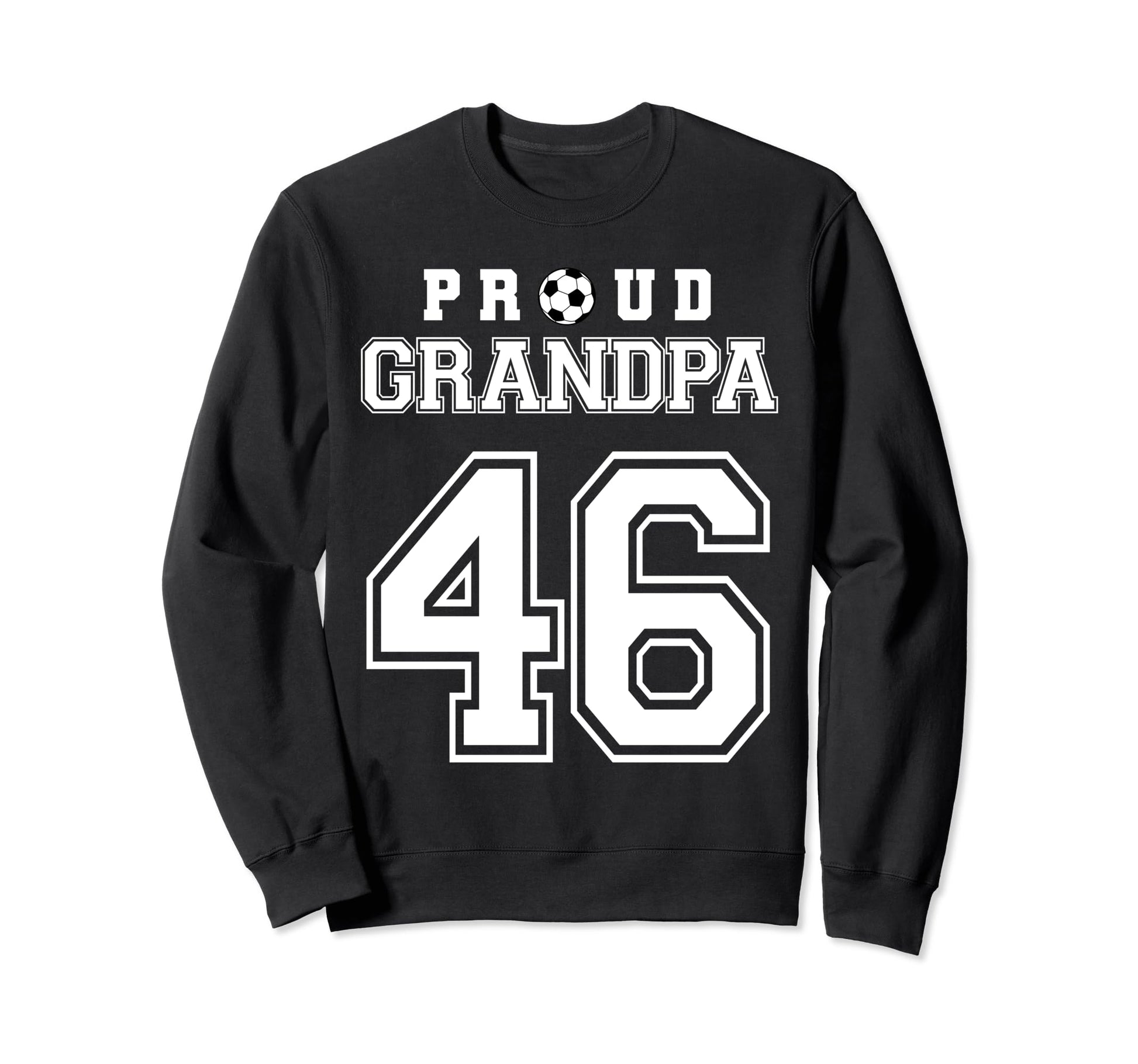 Number 46 Custom Proud Soccer Sweatshirt - Aesthetic Graphic Men Women - T-Shirt, Sweatshirt, Hoodie