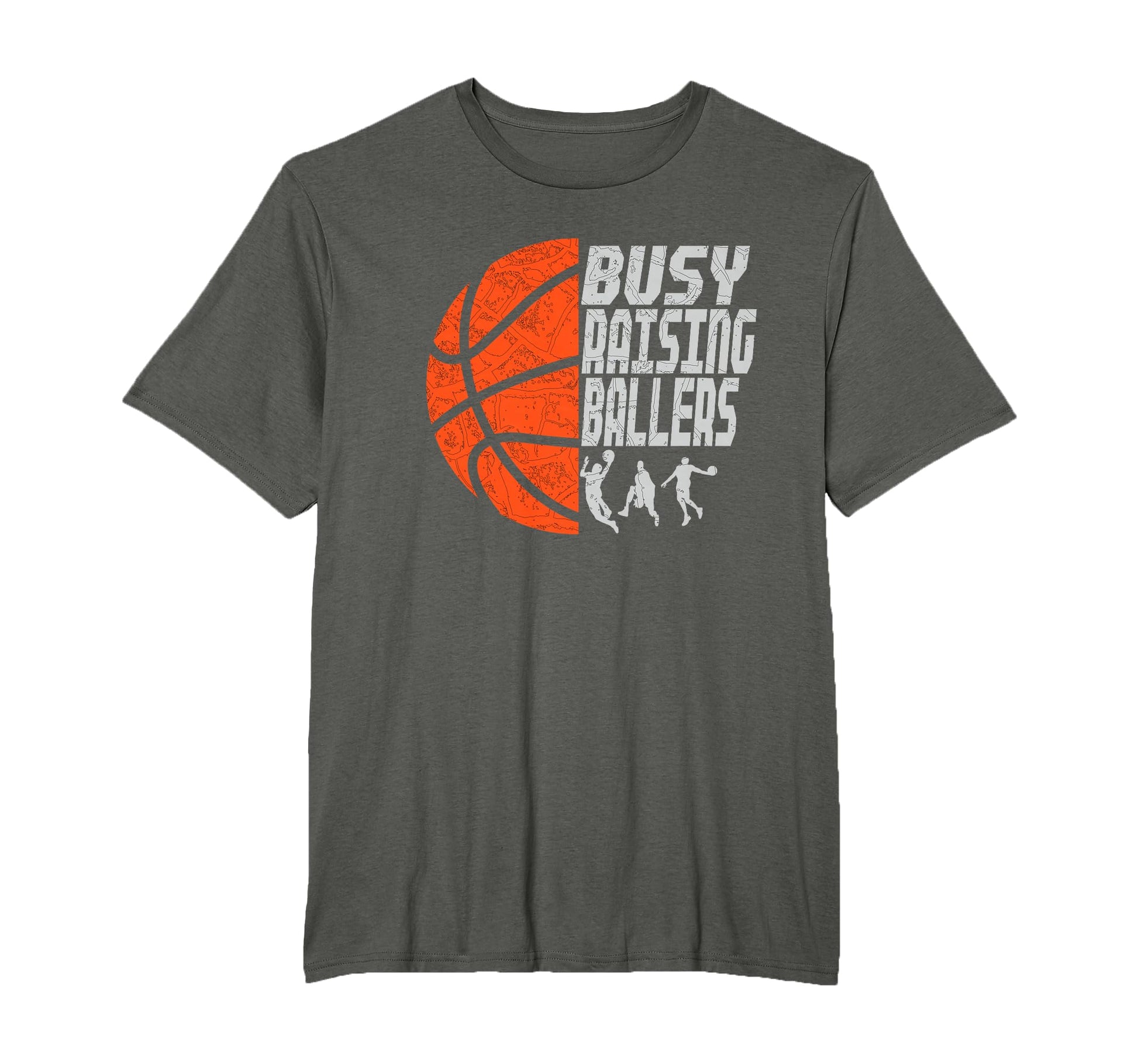 Busy Raising Ballers Basketball Dad T-Shirt - Graphic Print for Adults - T-Shirt, Sweatshirt, Hoodie
