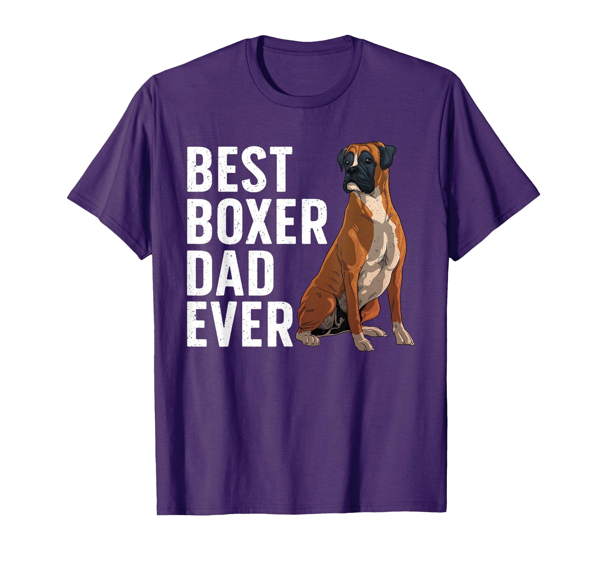 Best Boxer Dog Dad Pet Animal Boxer T-Shirt - Minimalist Print Men Women - T-Shirt, Sweatshirt, Hoodie