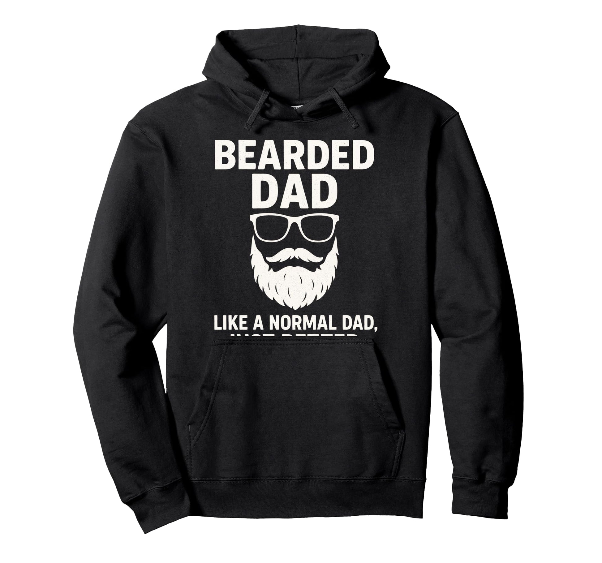 Im Bearded Dad Funny Beard Superhero Hoodie - Trendy Graphic Men Women - T-Shirt, Sweatshirt, Hoodie