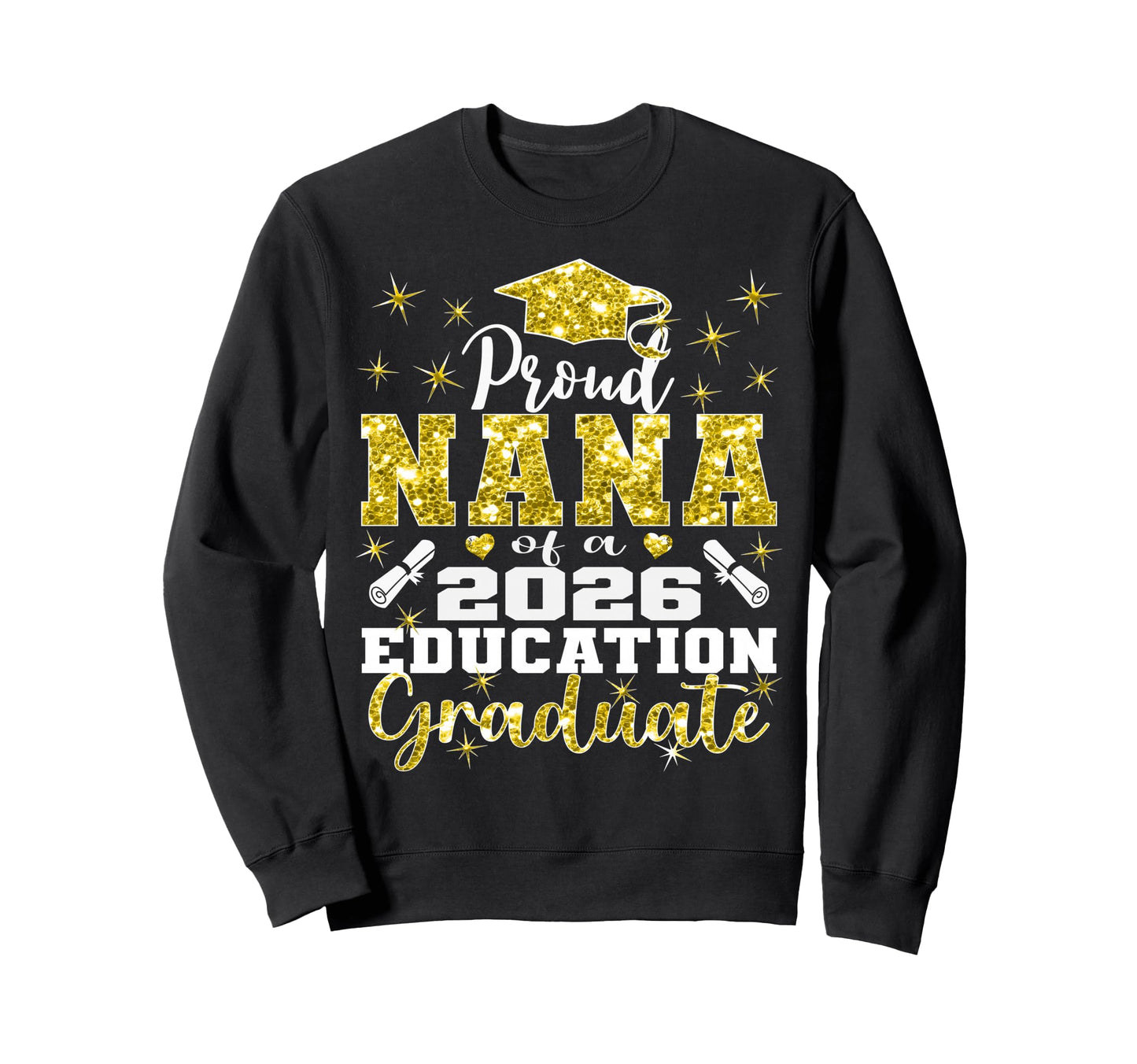 Proud Homie 2026 Education Sweatshirt - Casual Everyday Wear Unisex - T-Shirt, Sweatshirt, Hoodie