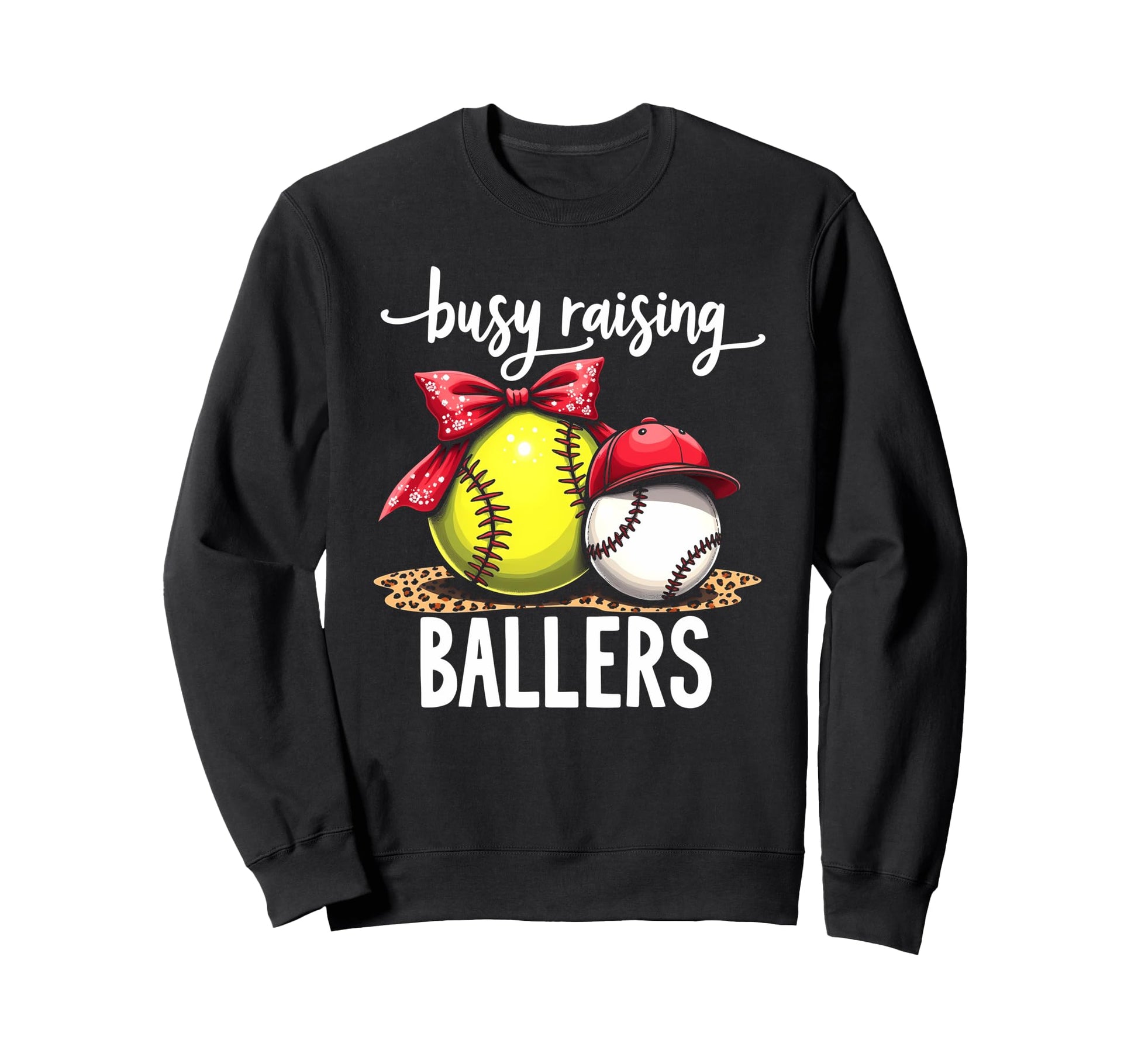 Sassy Busy Raising Ballers Sweatshirt - Streetwear Style for Adults - T-Shirt, Sweatshirt, Hoodie