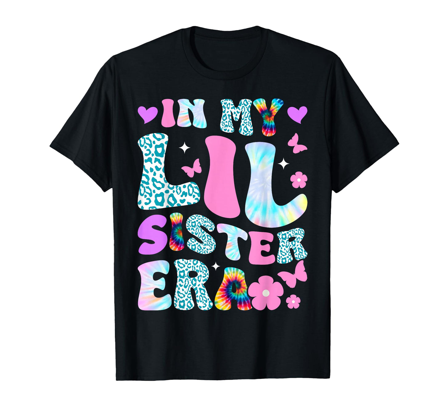 My Lil Sister Era Announcement Pregnancy T-Shirt - Minimalist Print Unisex - T-Shirt, Sweatshirt, Hoodie